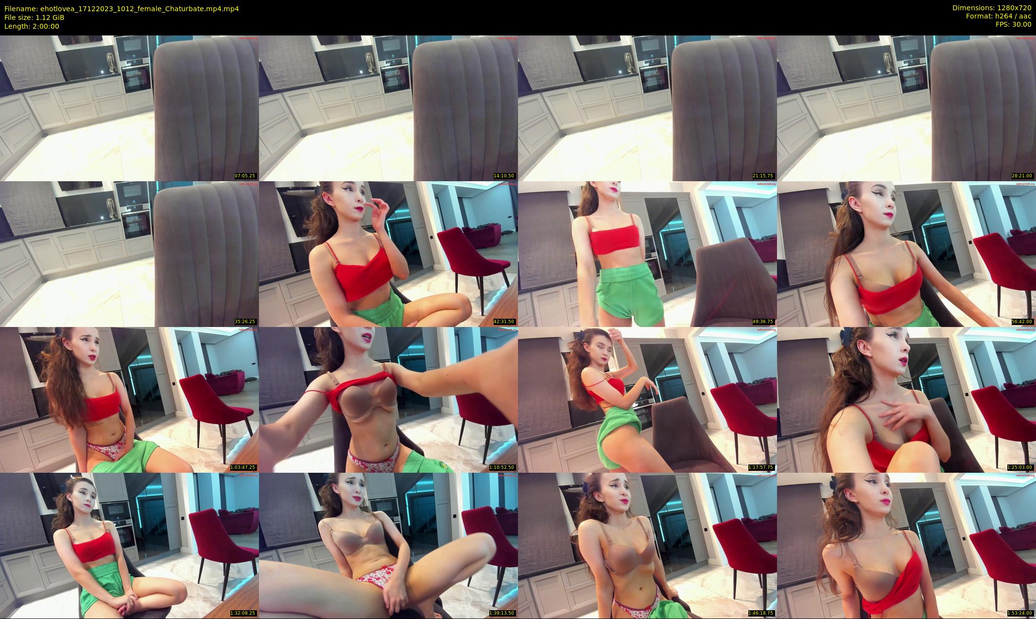 ehotlovea — 120 minute Chaturbate female cam show recording, 720p, Dec 17, 2023