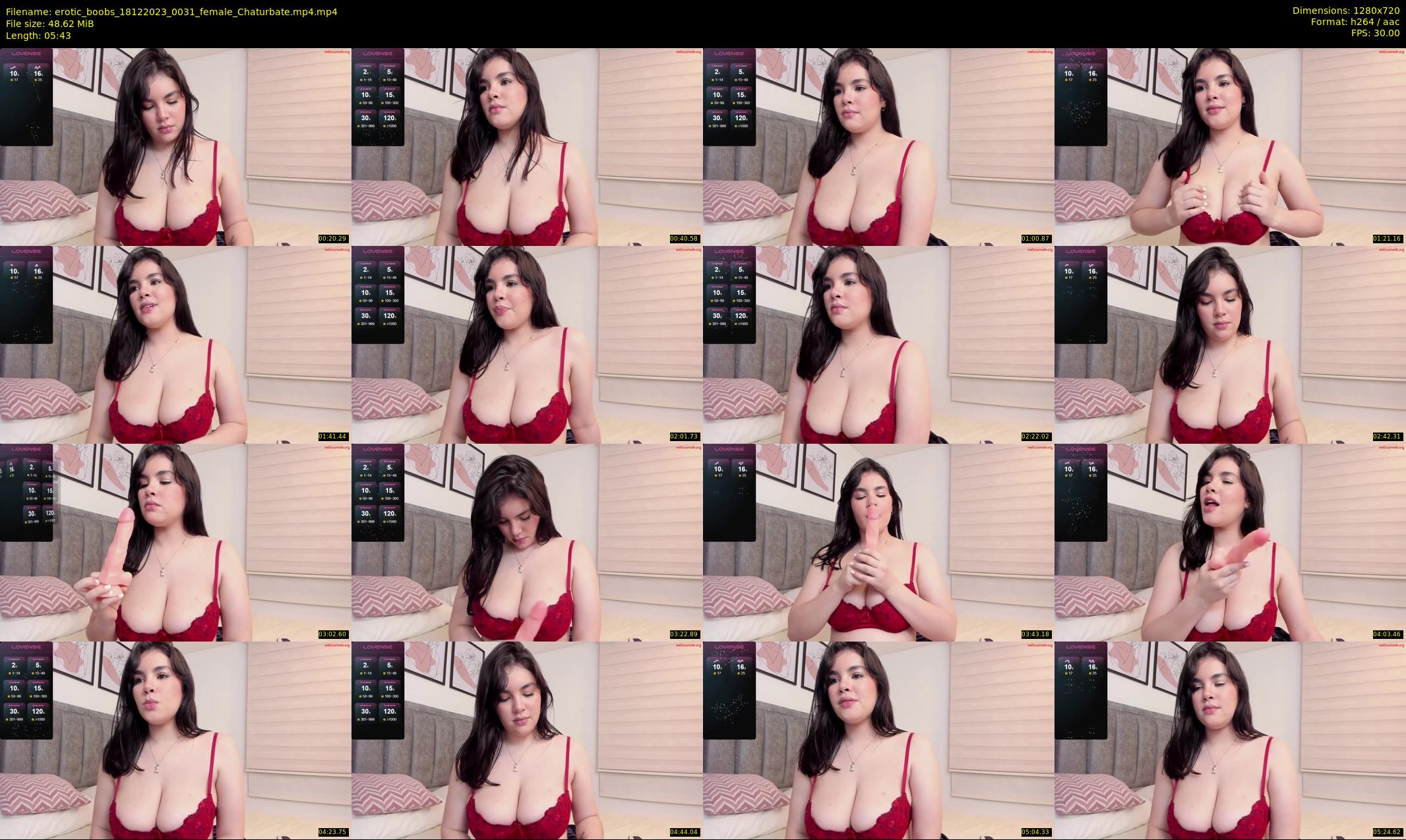 erotic_boobs — 6 minute Chaturbate female cam show recording, 720p, Dec 18, 2023