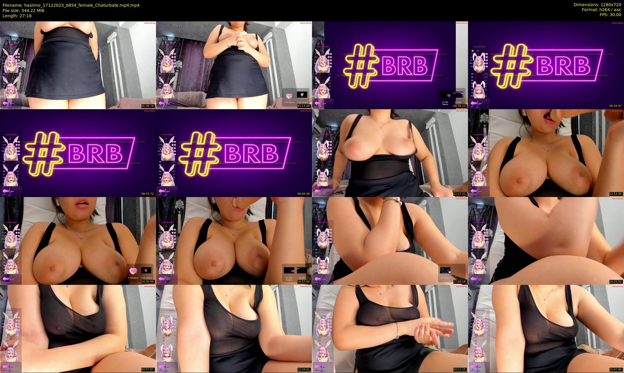 hasiimo — 28 minute Chaturbate female cam show recording, 720p, Dec 17, 2023
