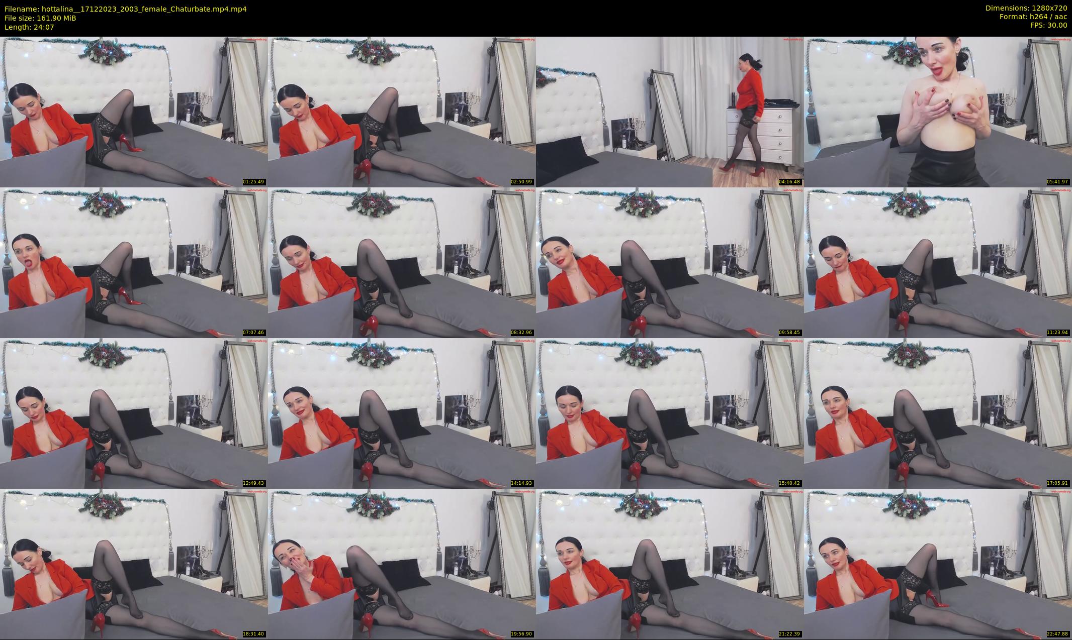 hottalina_ — 25 minute Chaturbate female cam show recording, 720p, Dec 17, 2023