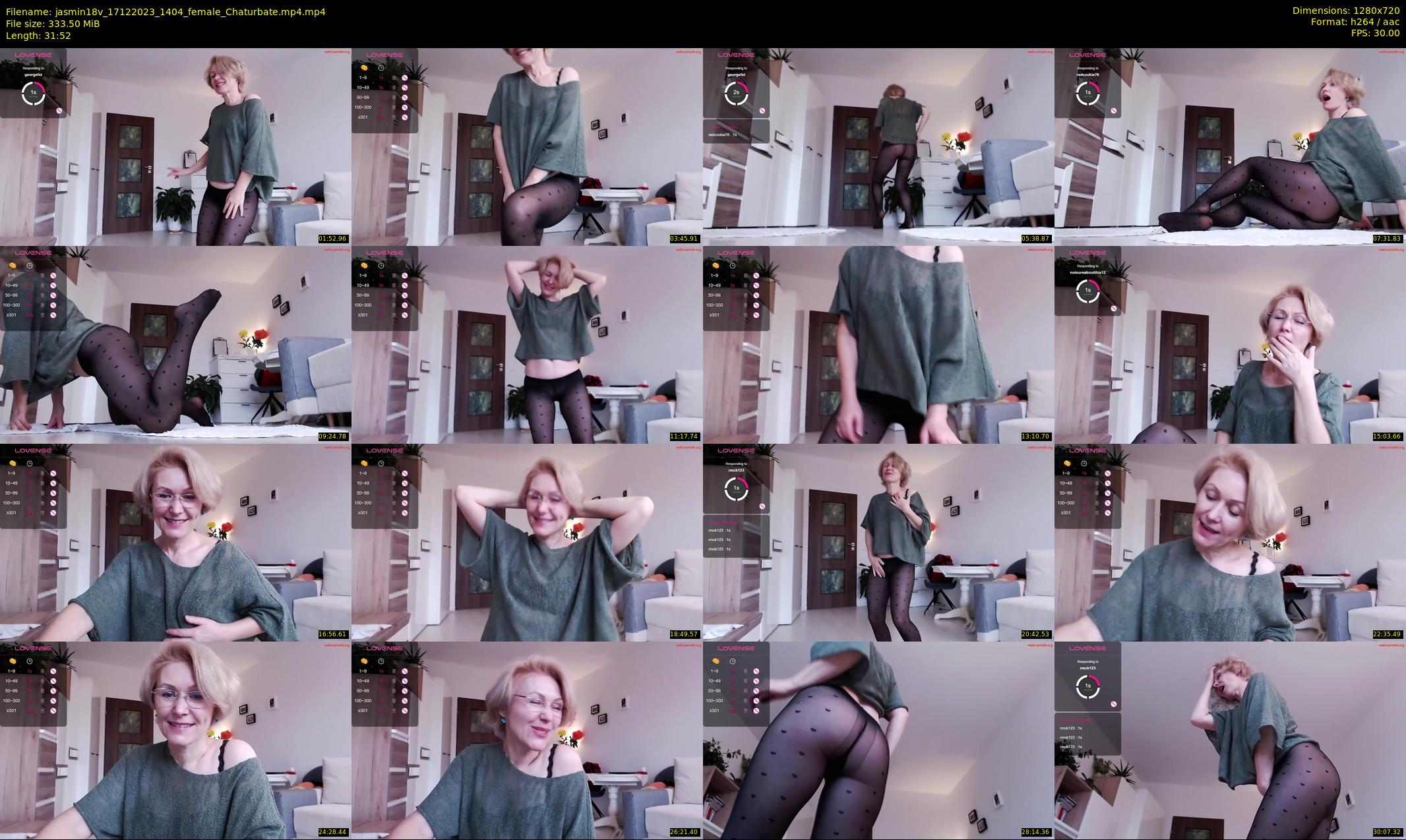 jasmin18v — 32 minute Chaturbate female cam show recording, 720p, Dec 17, 2023