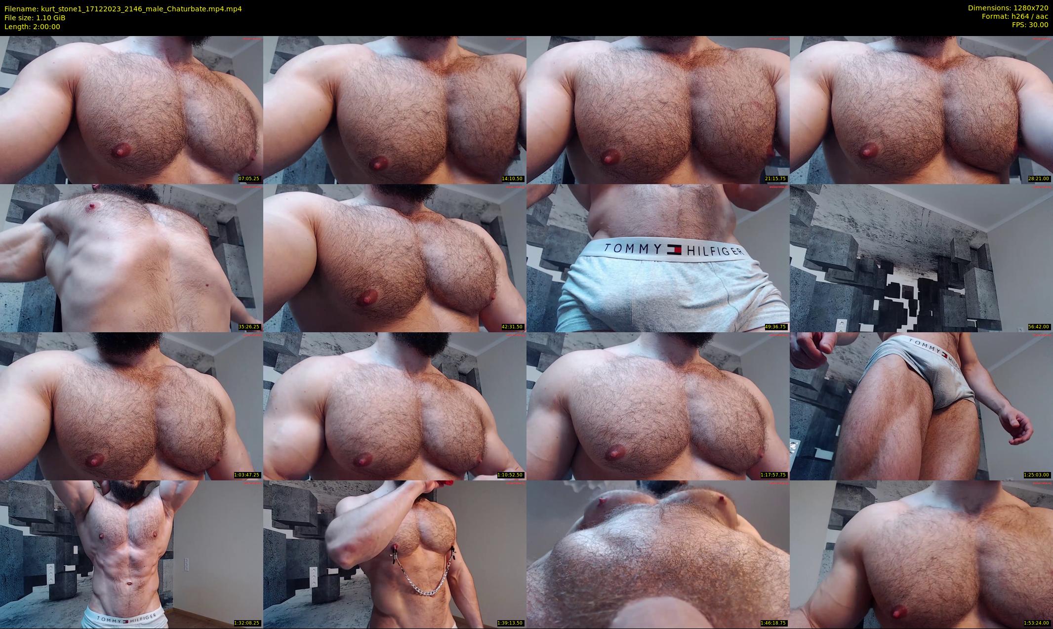 kurt_stone1 — 120 minute Chaturbate male cam show recording, 720p, Dec 17, 2023
