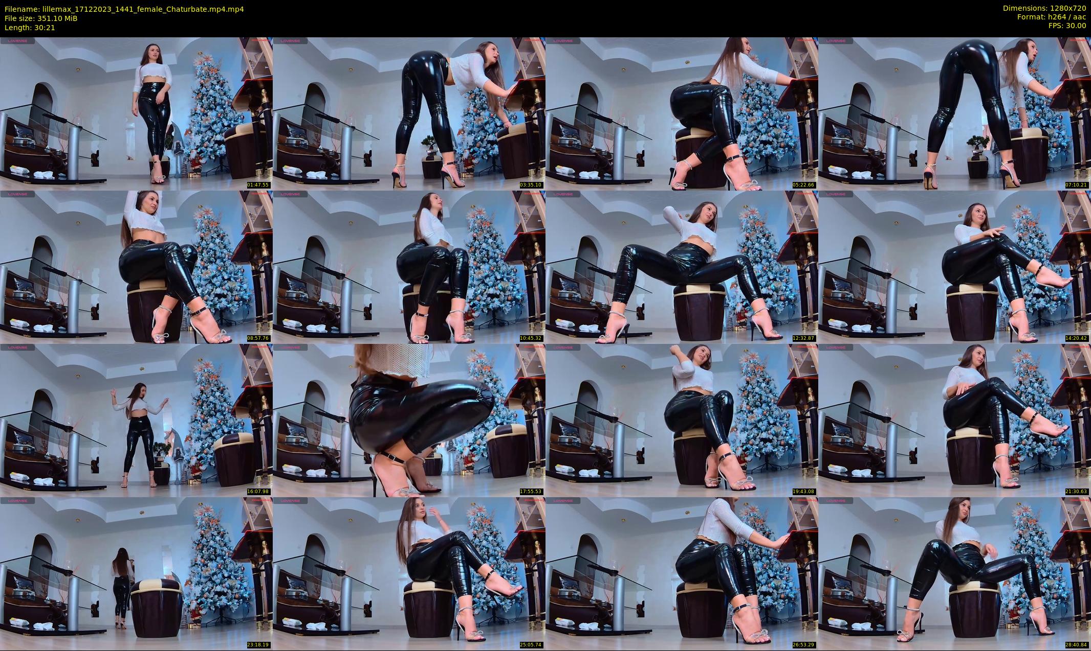 lillemax — 31 minute Chaturbate female cam show recording, 720p, Dec 17, 2023