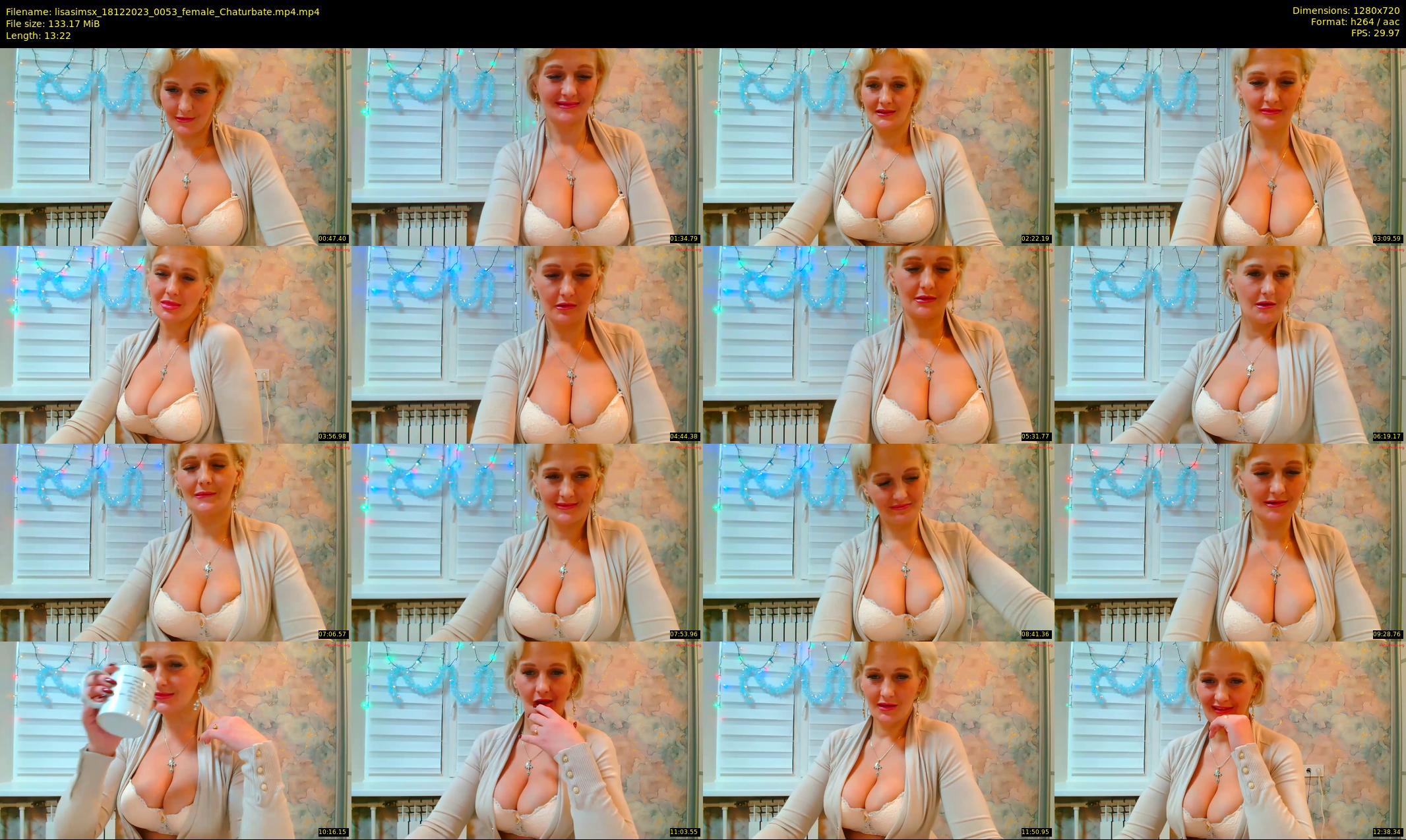 lisasimsx — 14 minute Chaturbate female cam show recording, 720p, Dec 18, 2023