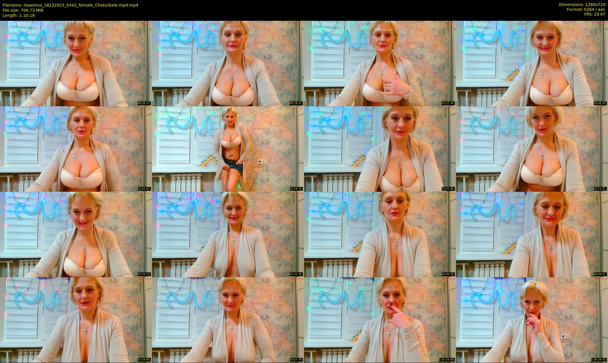 lisasimsx — 71 minute Chaturbate female cam show recording, 720p, Dec 18, 2023