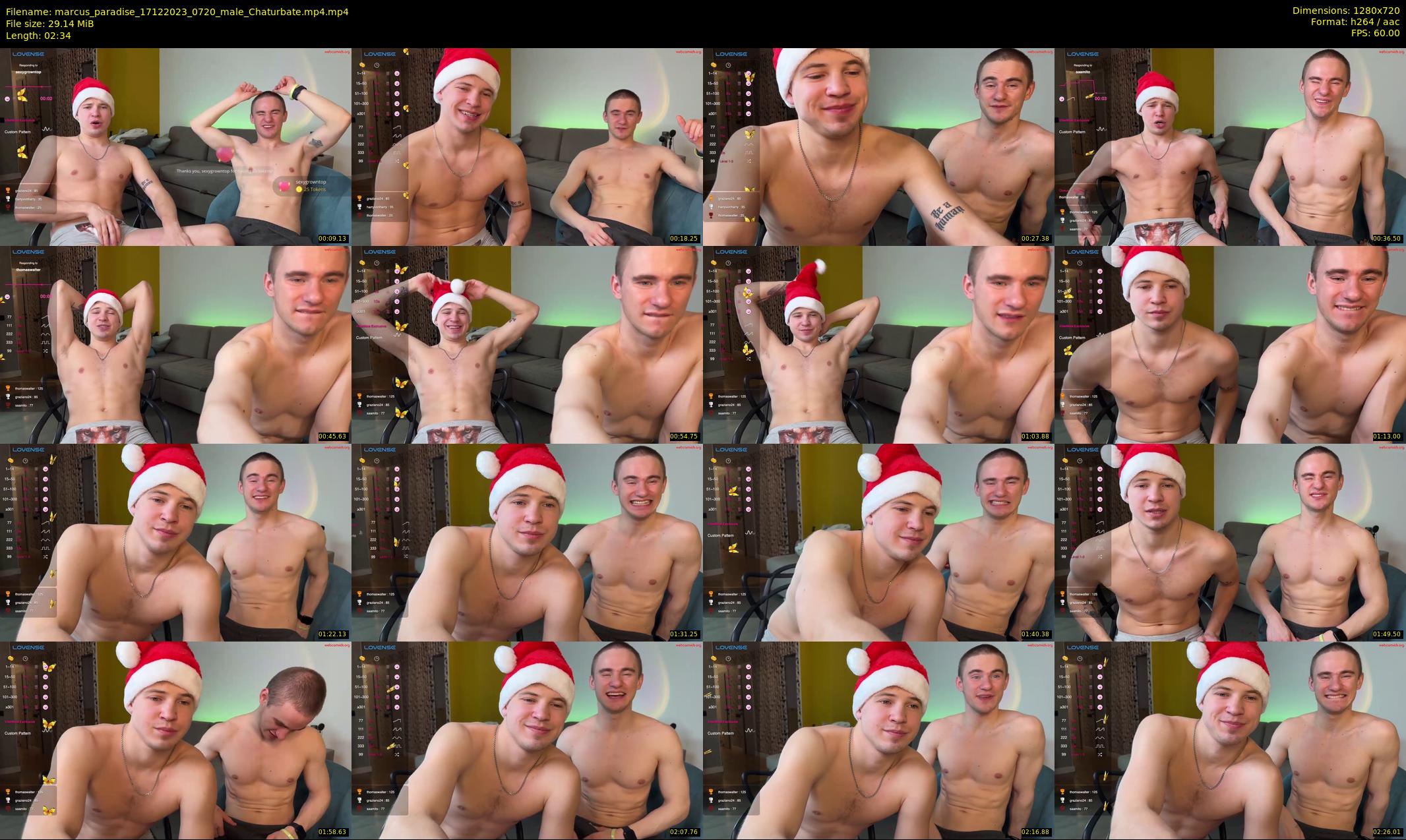 marcus_paradise — 3 minute Chaturbate male cam show recording, 720p, Dec 17, 2023