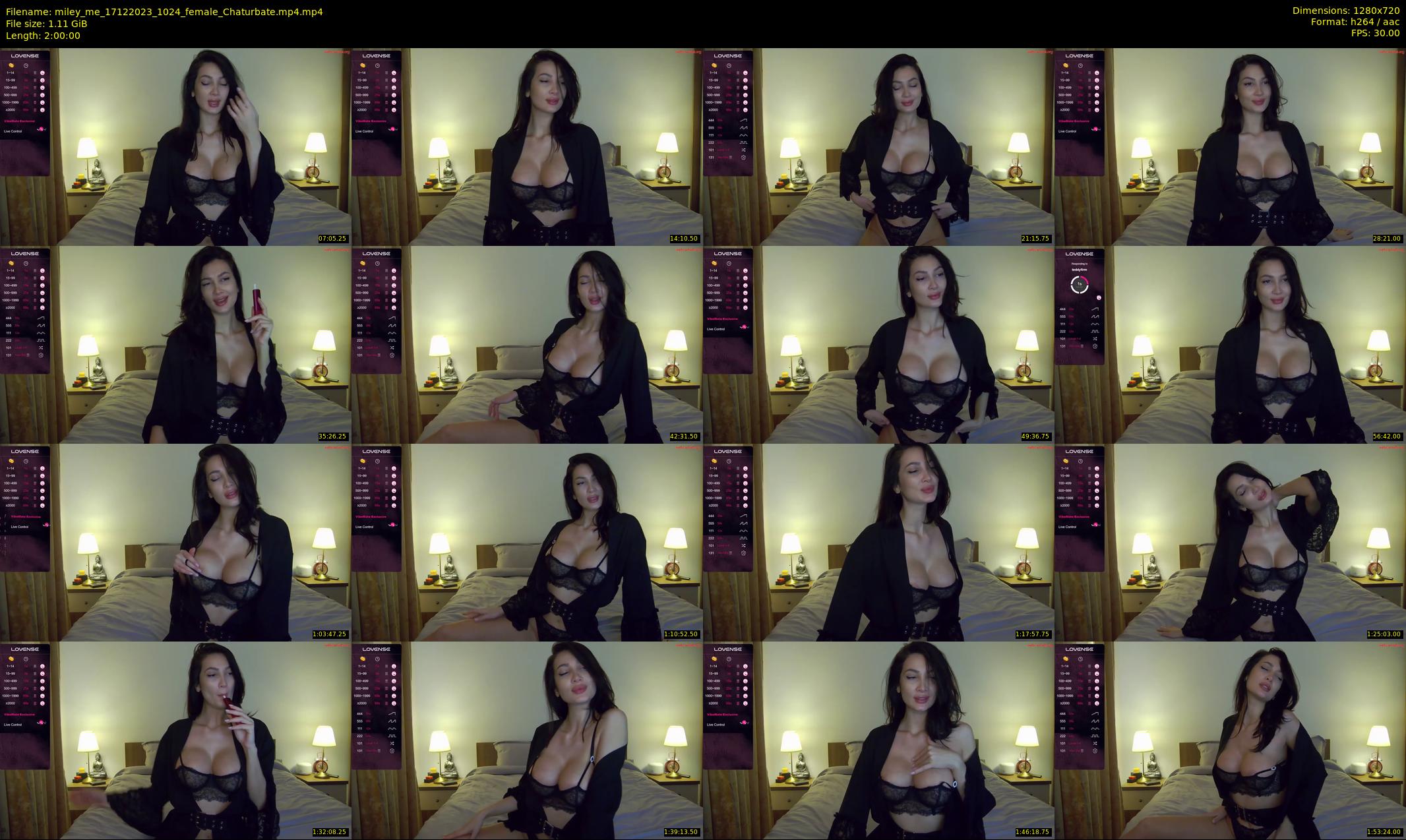 miley_me — 120 minute Chaturbate female cam show recording, 720p, Dec 17, 2023