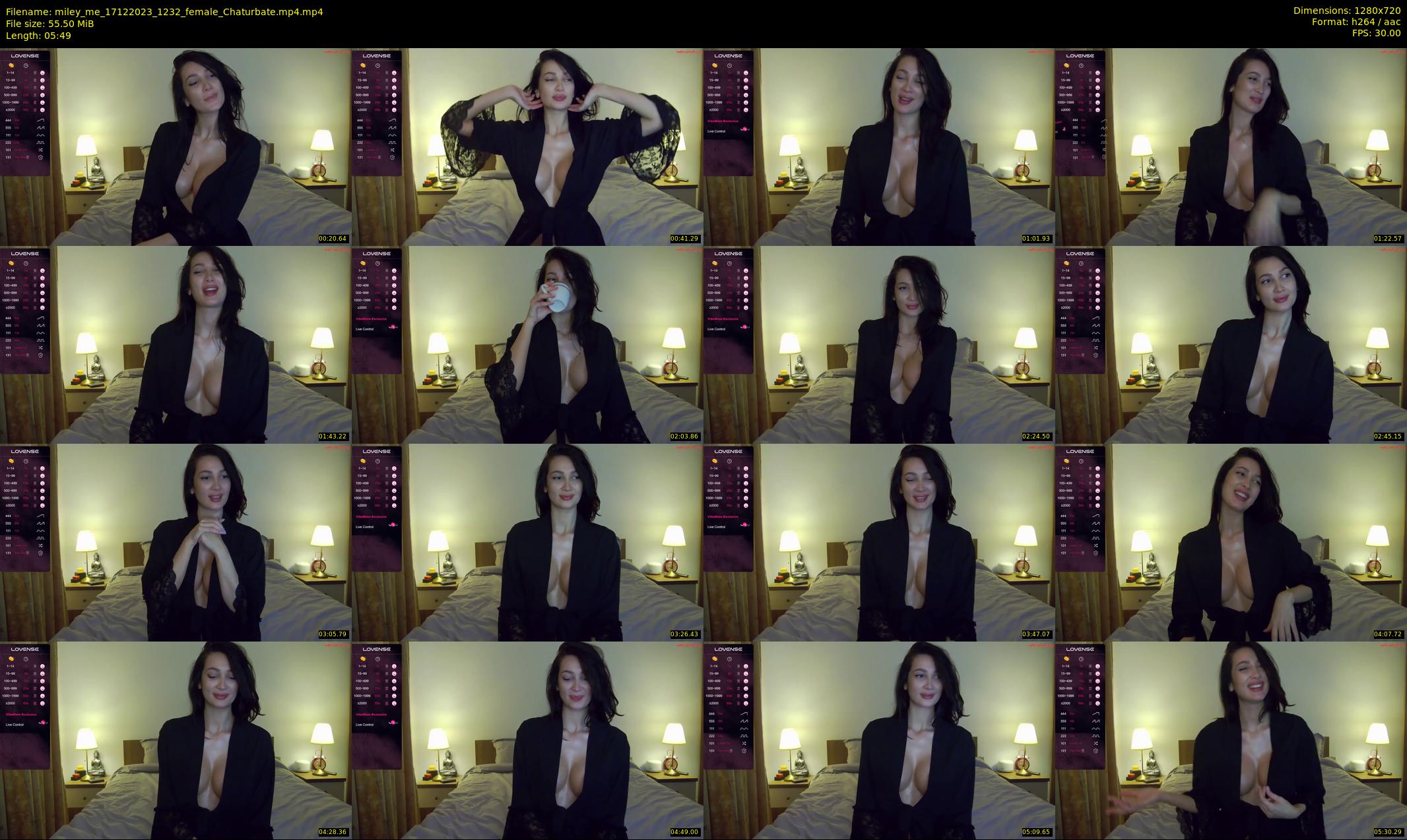 miley_me — 6 minute Chaturbate female cam show recording, 720p, Dec 17, 2023