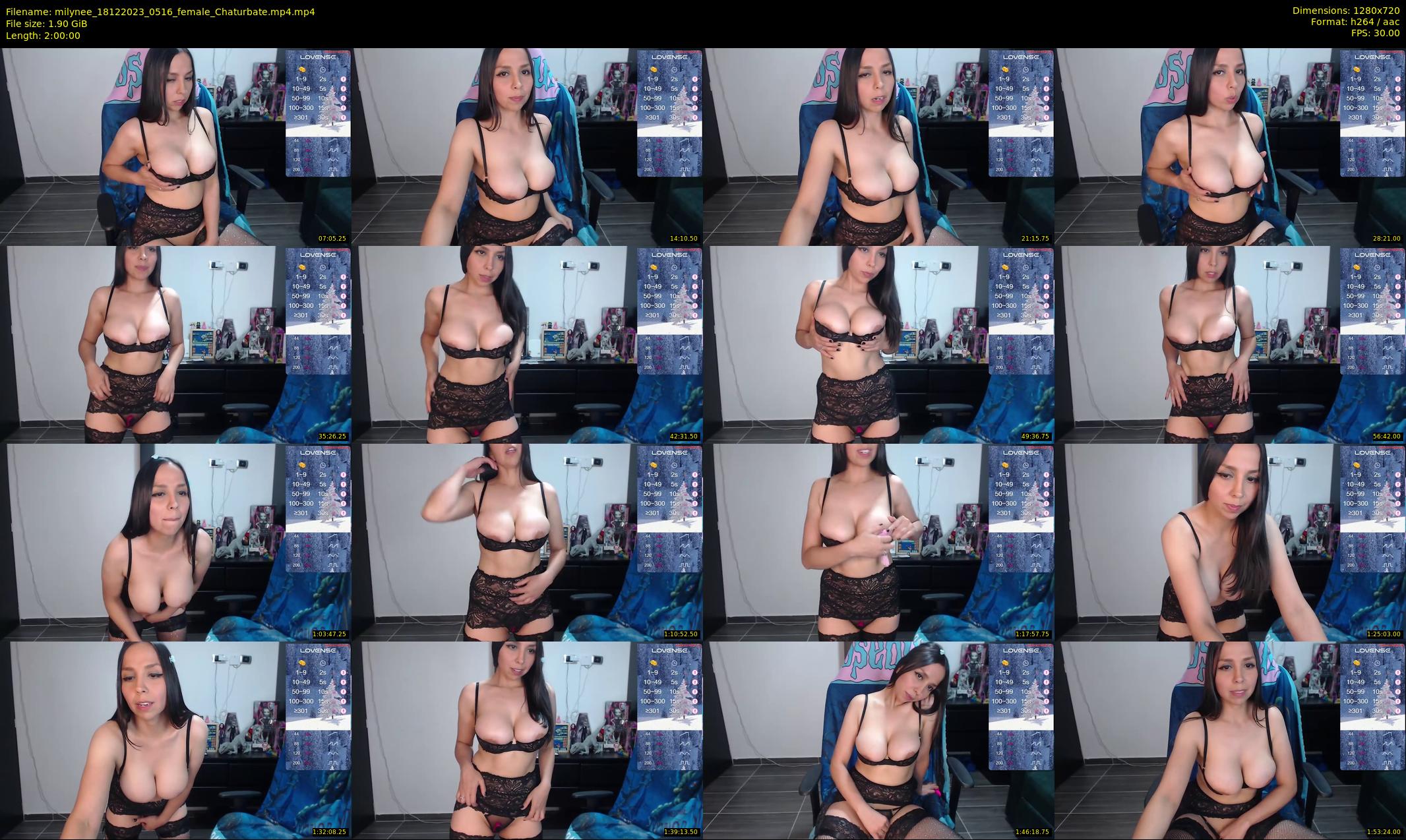 milynee — 120 minute Chaturbate female cam show recording, 720p, Dec 18, 2023