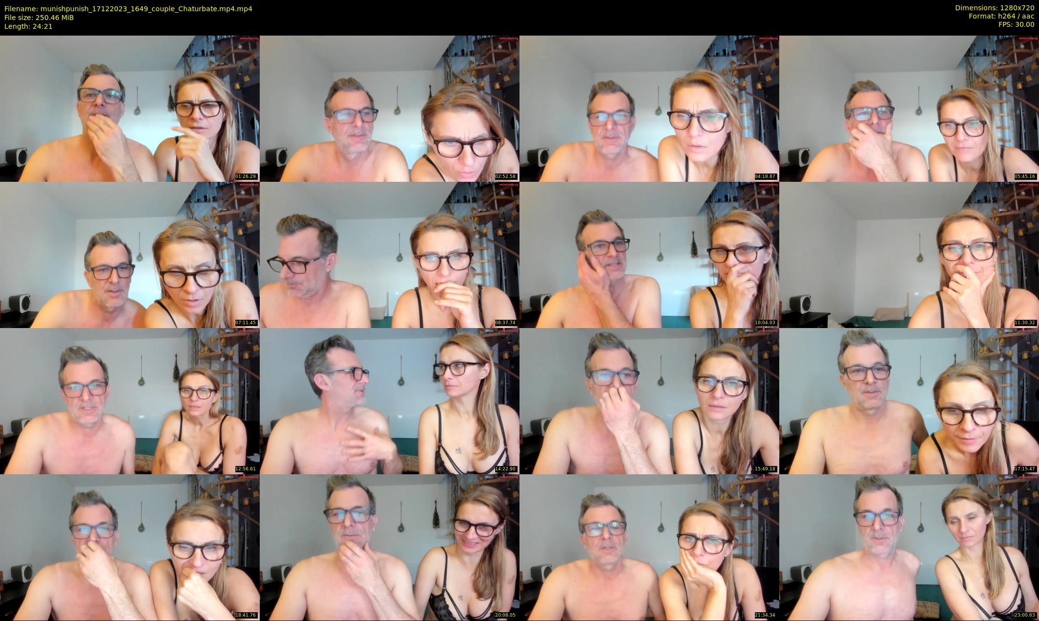 munishpunish — 25 minute Chaturbate couple cam show recording, 720p, Dec 17, 2023