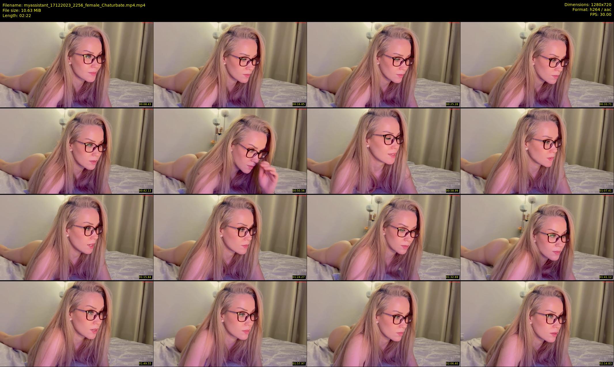 myassistant — 3 minute Chaturbate female cam show recording, 720p, Dec 17, 2023