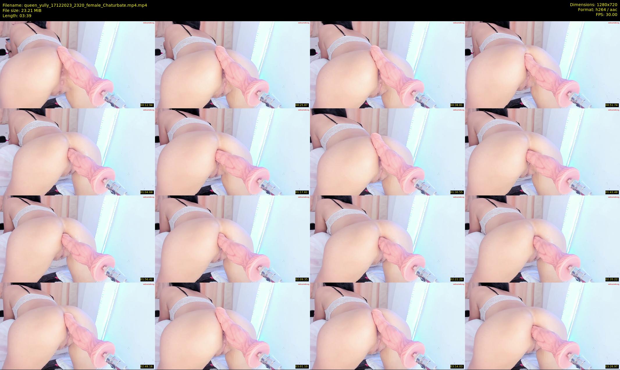 queen_yully — 4 minute Chaturbate female cam show recording, 720p, Dec 17, 2023