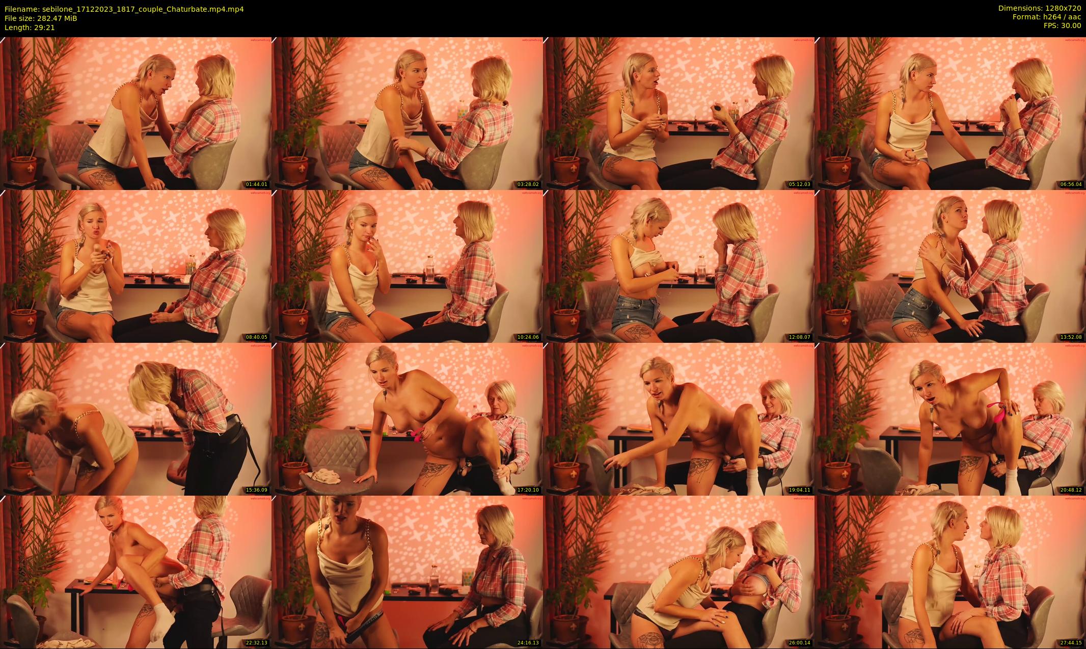 sebilone — 30 minute Chaturbate couple cam show recording, 720p, Dec 17, 2023