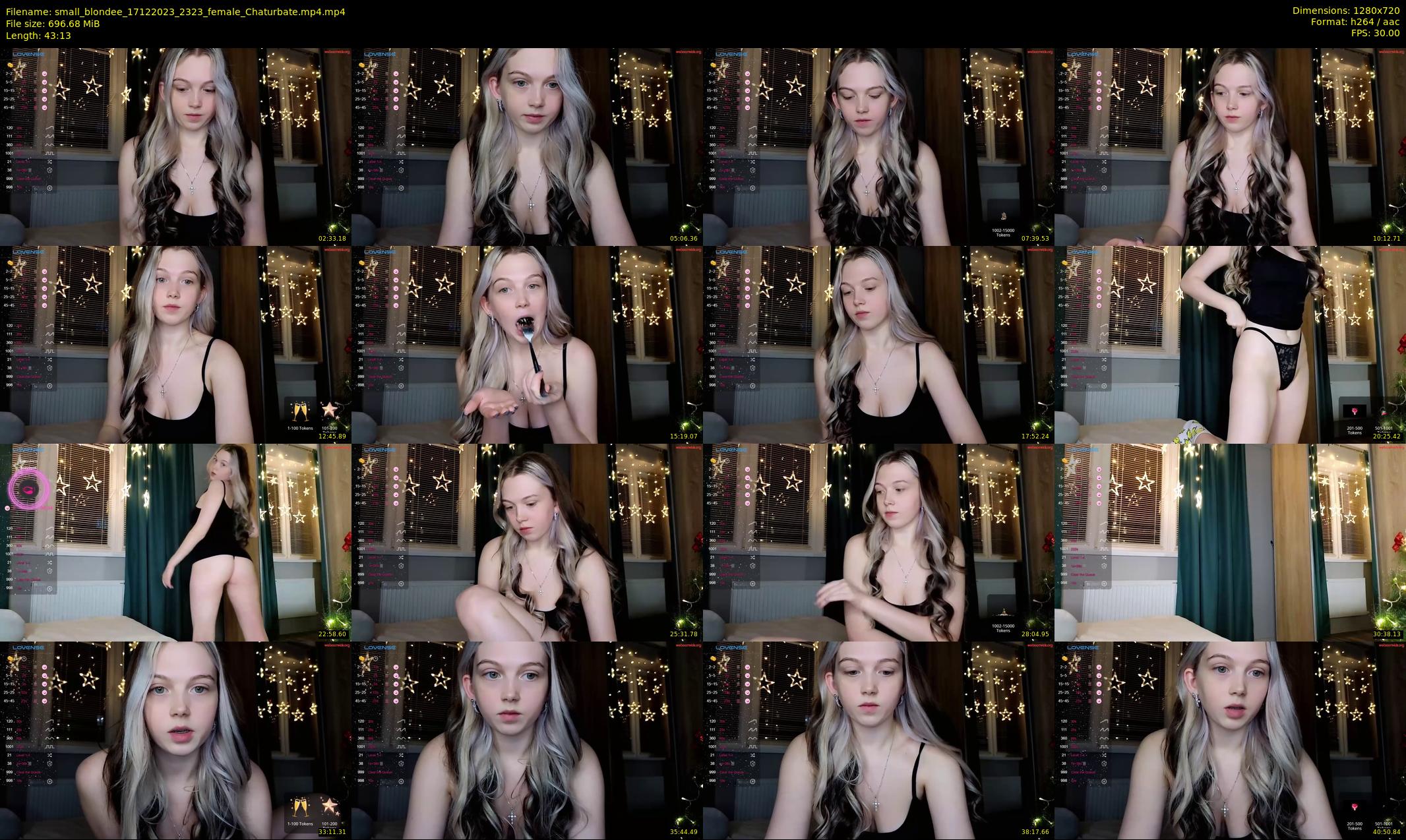 small_blondee — 44 minute Chaturbate female cam show recording, 720p, Dec 17, 2023