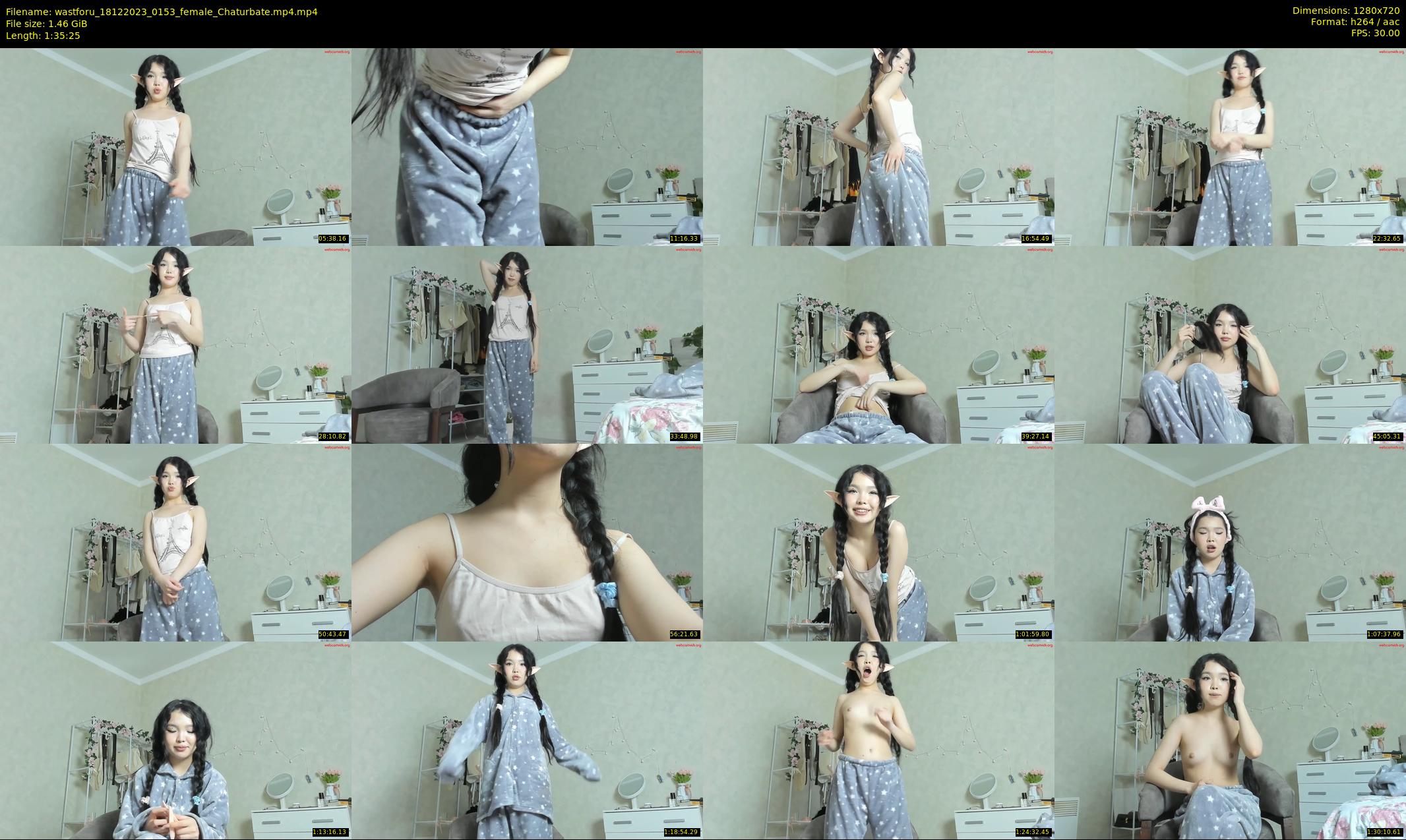 wastforu — 96 minute Chaturbate female cam show recording, 720p, Dec 18, 2023