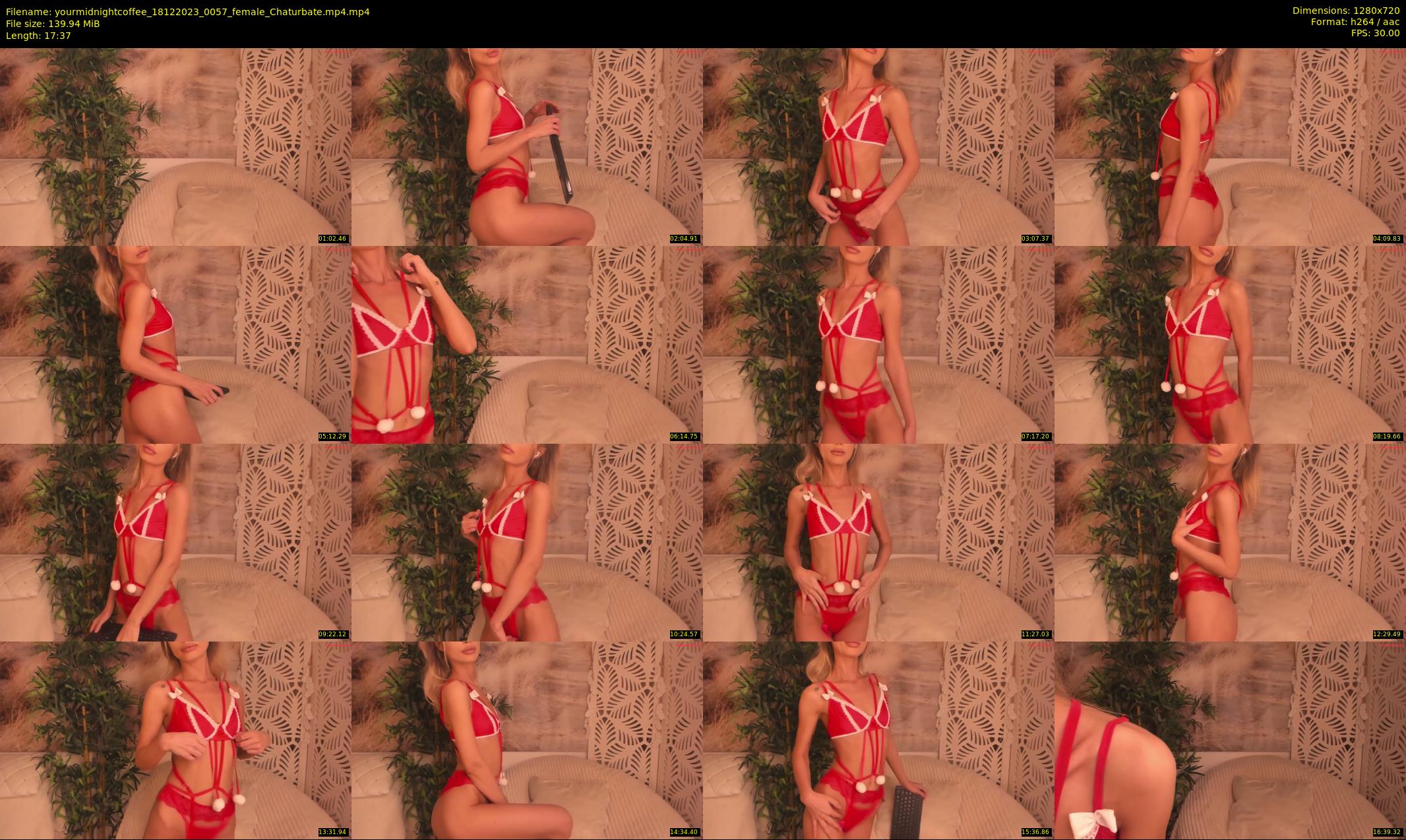 yourmidnightcoffee — 18 minute Chaturbate female cam show recording, 720p, Dec 18, 2023