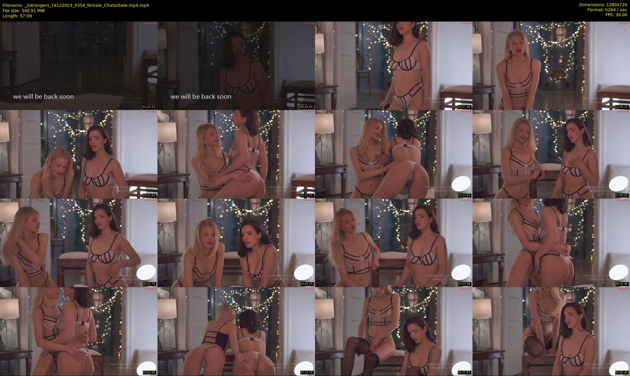 _2strangers — 58 minute Chaturbate couple cam show recording, 720p, Dec 19, 2023