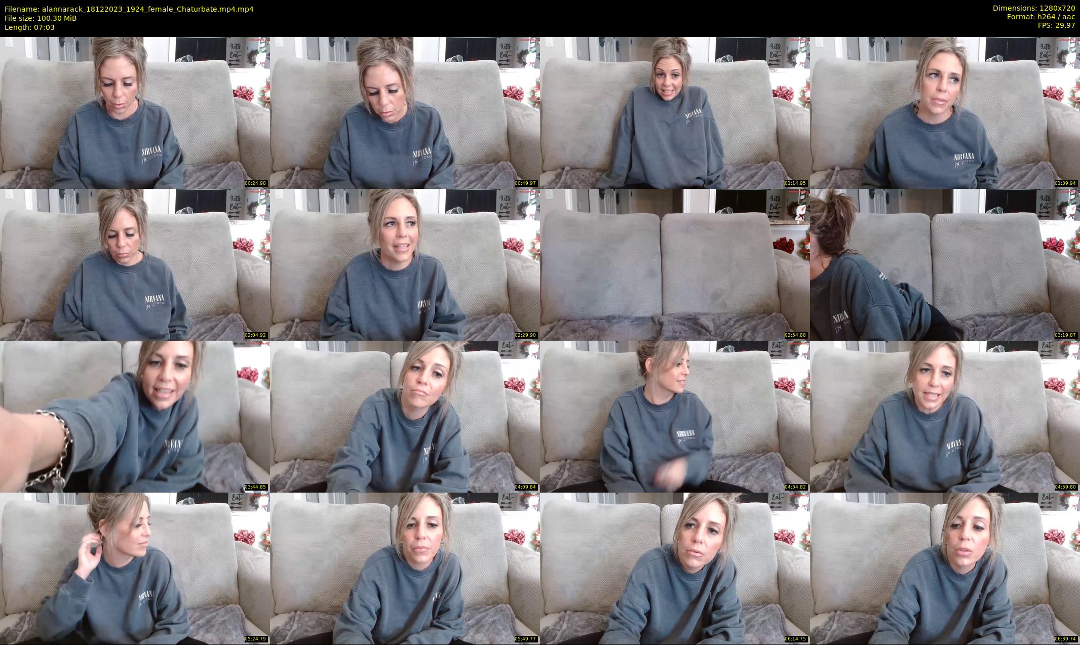alannarack — 8 minute Chaturbate female cam show recording, 720p, Dec 18, 2023