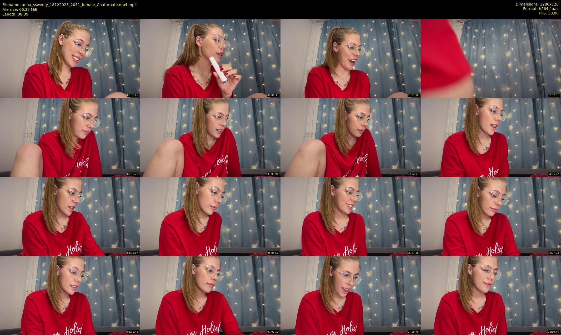anna_ssweety — 9 minute Chaturbate female cam show recording, 720p, Dec 18, 2023