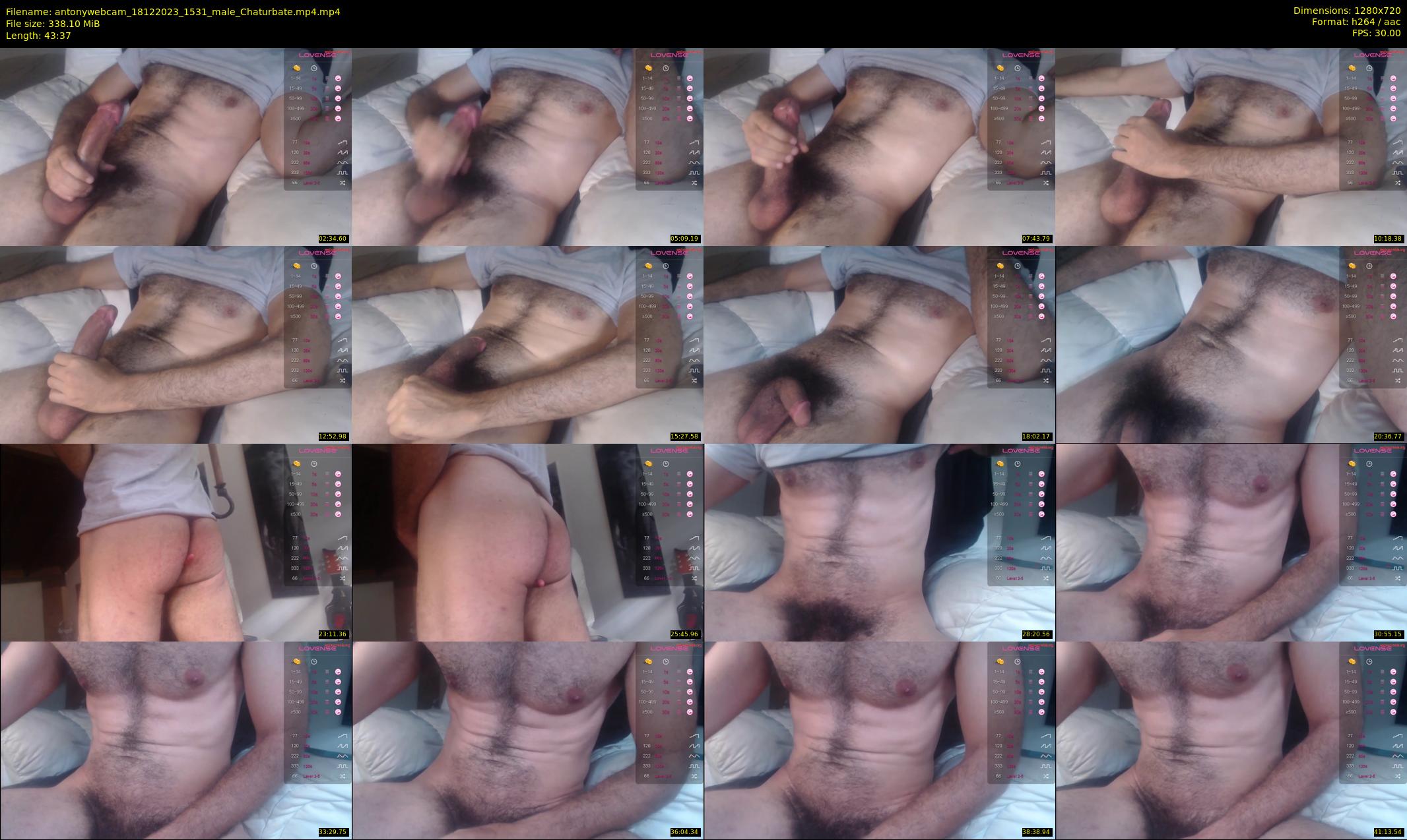 antonywebcam — 44 minute Chaturbate male cam show recording, 720p, Dec 18, 2023