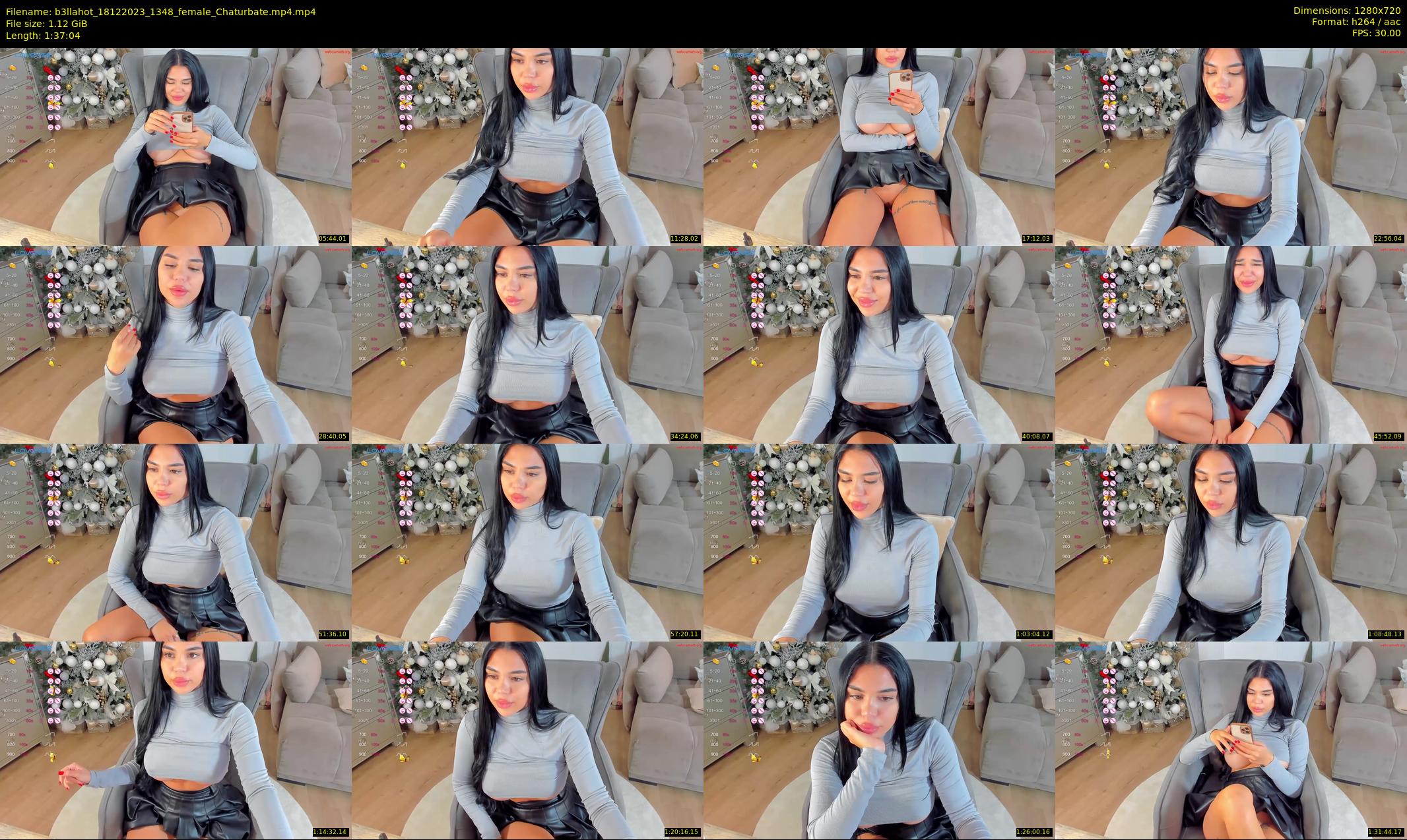 b3llahot — 98 minute Chaturbate female cam show recording, 720p, Dec 18, 2023