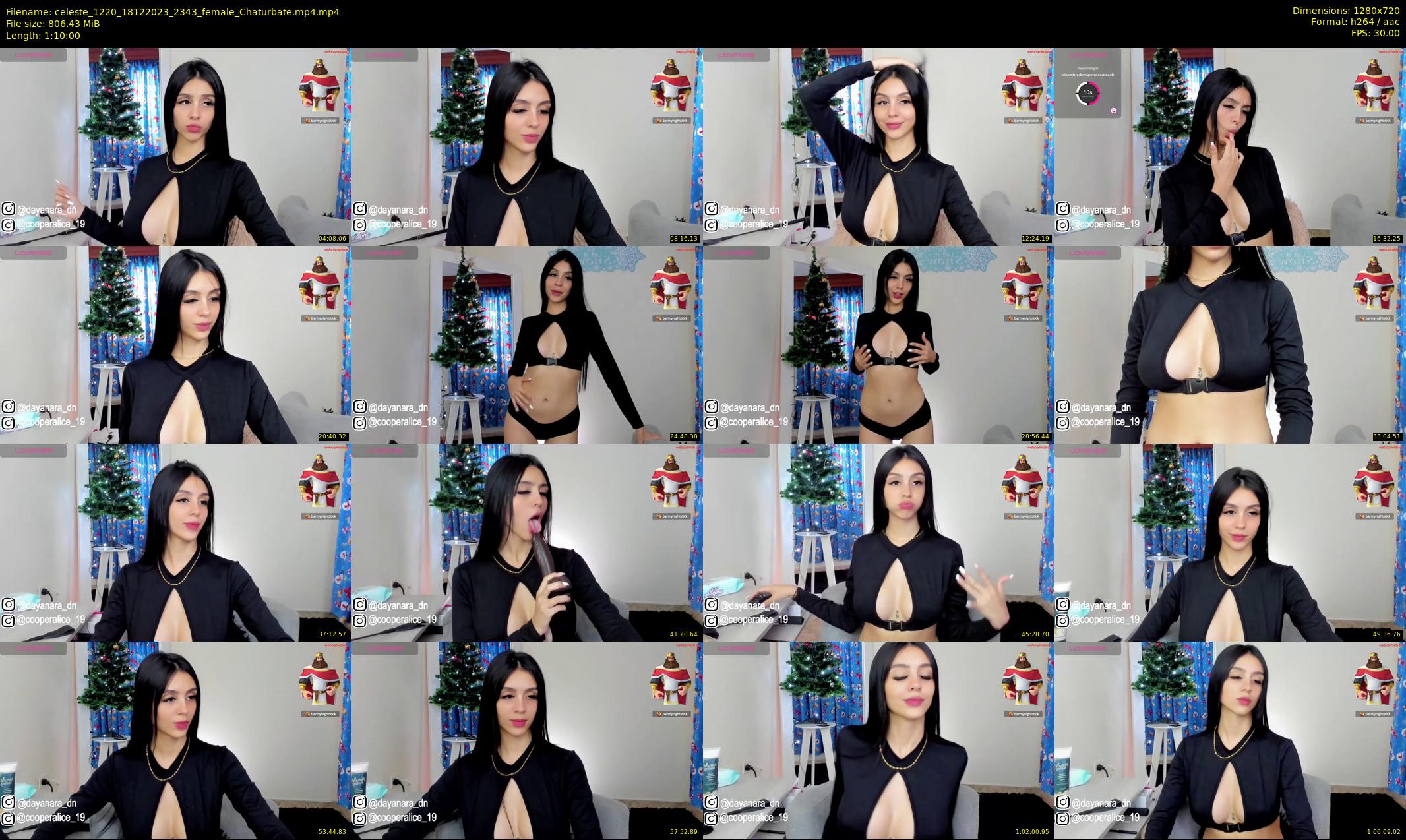celeste_1220 — 70 minute Chaturbate female cam show recording, 720p, Dec 18, 2023