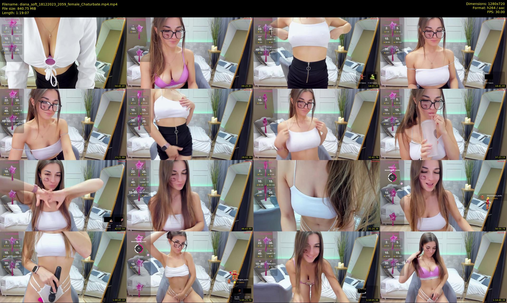 diana_soft — 80 minute Chaturbate female cam show recording, 720p, Dec 18, 2023