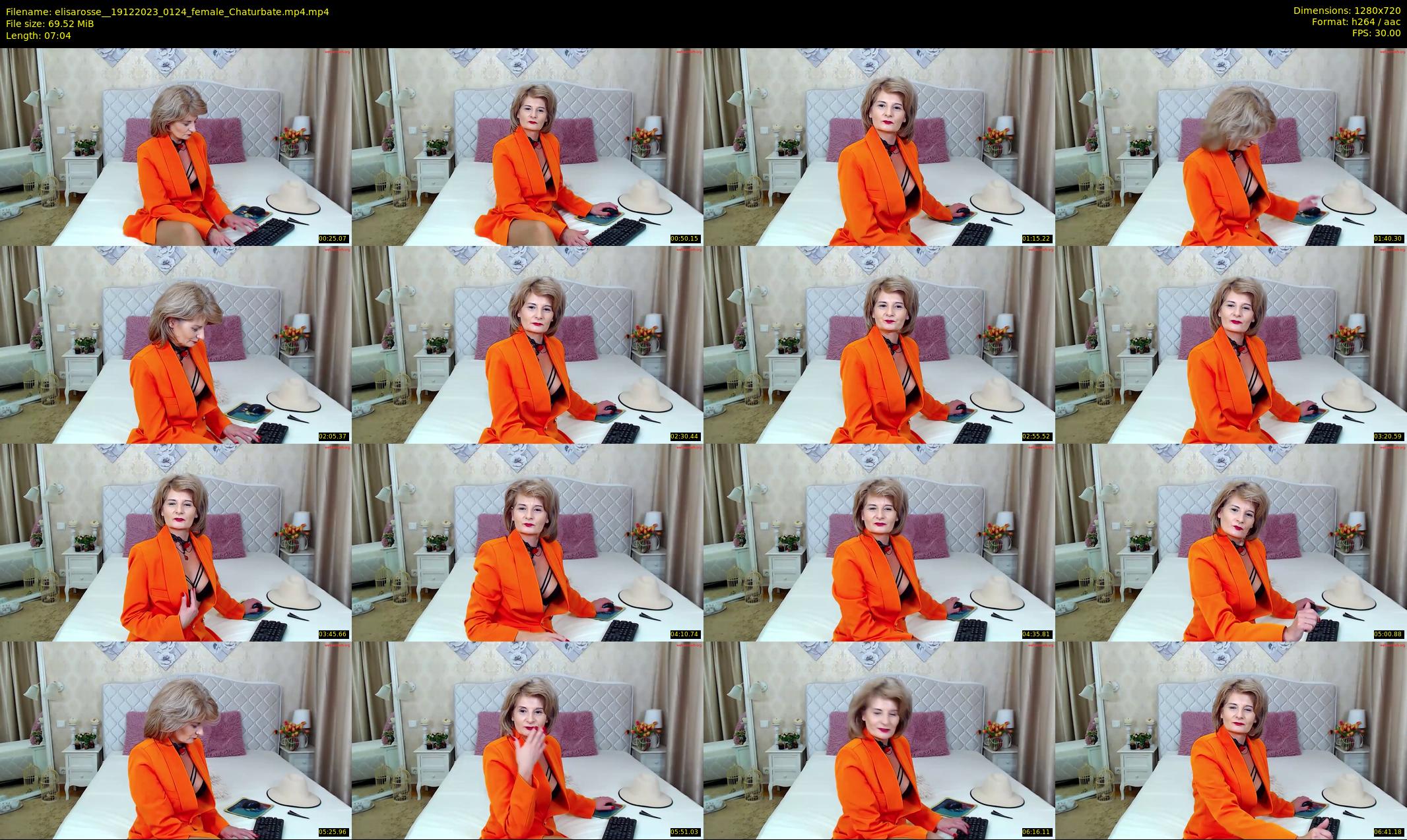 elisarosse_ — 8 minute Chaturbate female cam show recording, 720p, Dec 19, 2023