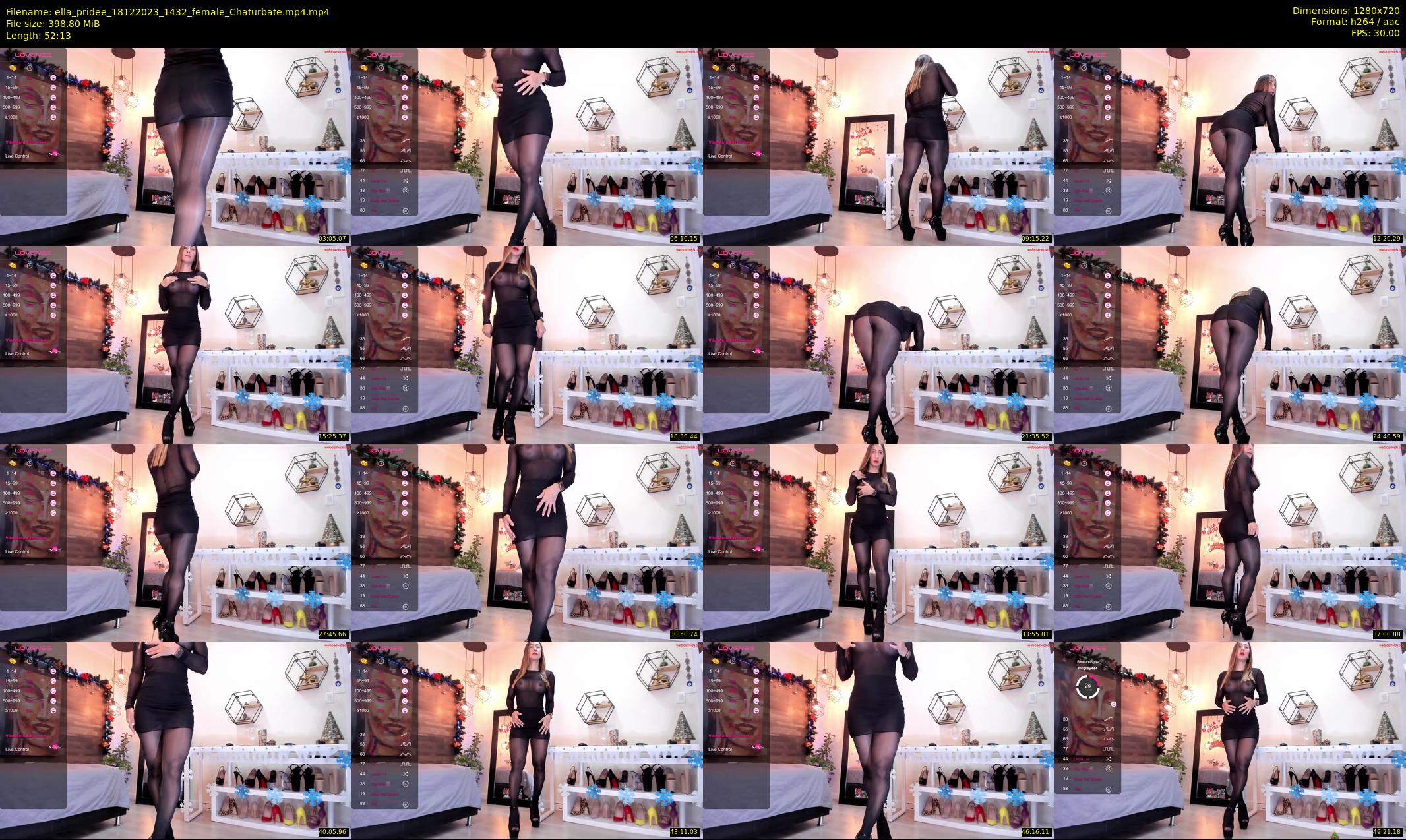 ella_pridee — 53 minute Chaturbate female cam show recording, 720p, Dec 18, 2023