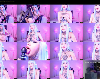 goth_dolll — 46 minute Chaturbate female cam show recording, 720p, Dec 18, 2023