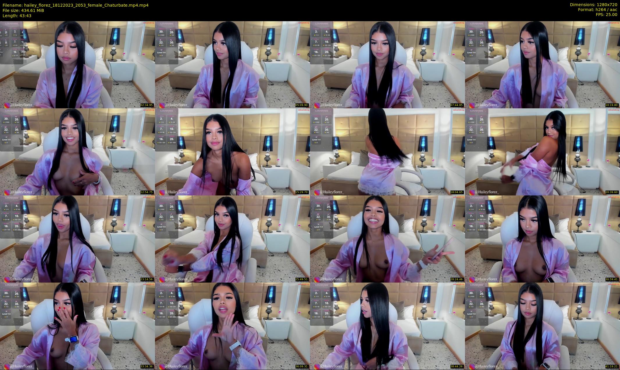 hailey_florez — 44 minute Chaturbate female cam show recording, 720p, Dec 18, 2023