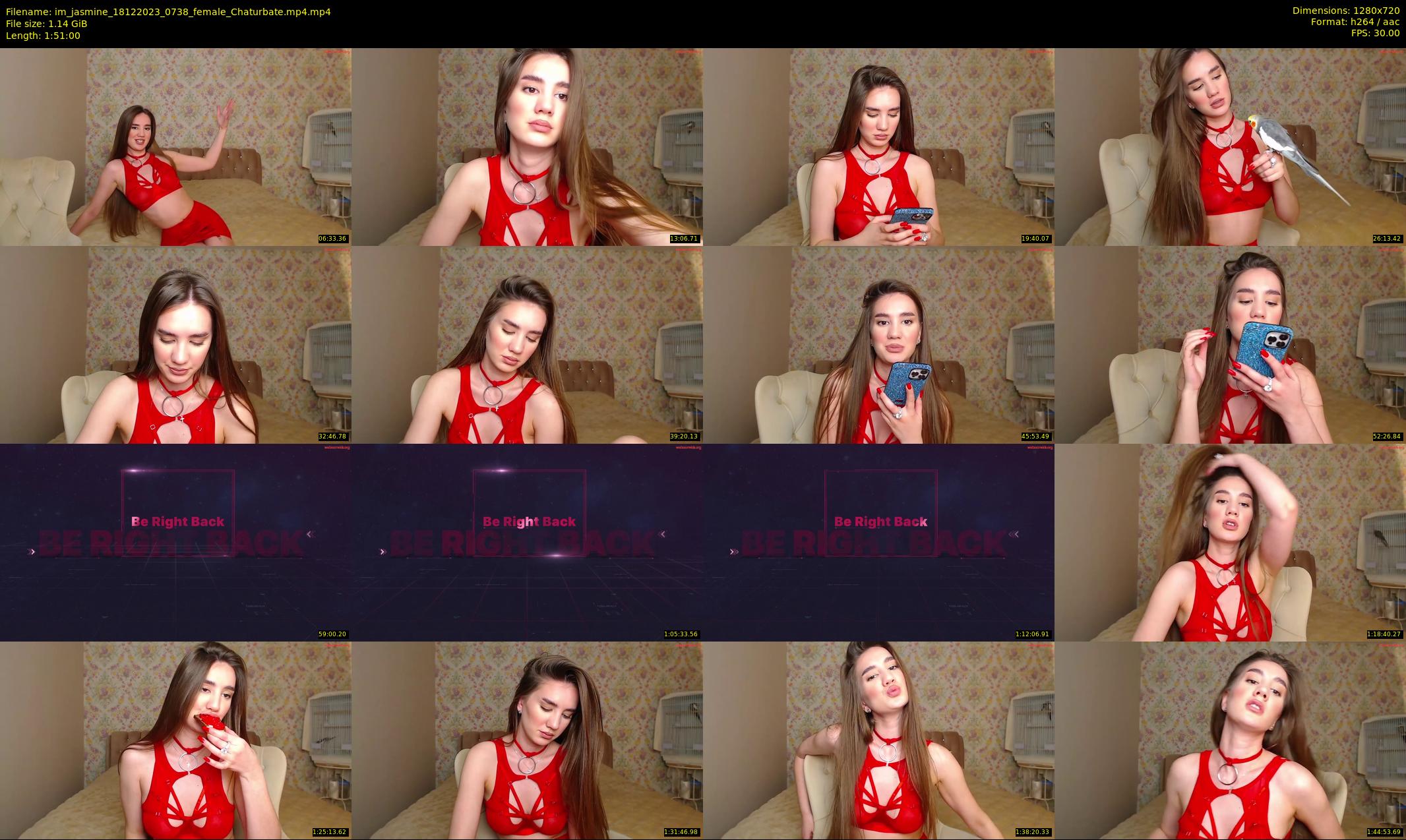 im_jasmine — 111 minute Chaturbate female cam show recording, 720p, Dec 18, 2023