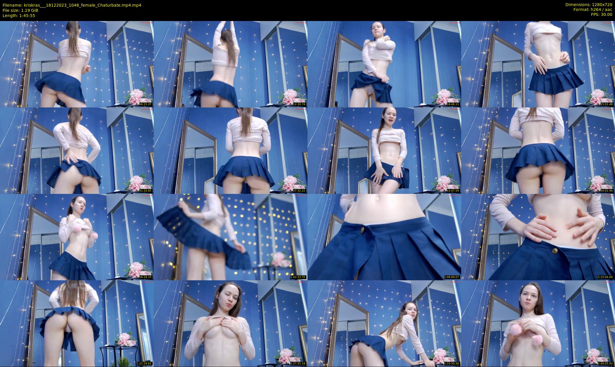 kriskras__ — 106 minute Chaturbate female cam show recording, 720p, Dec 18, 2023