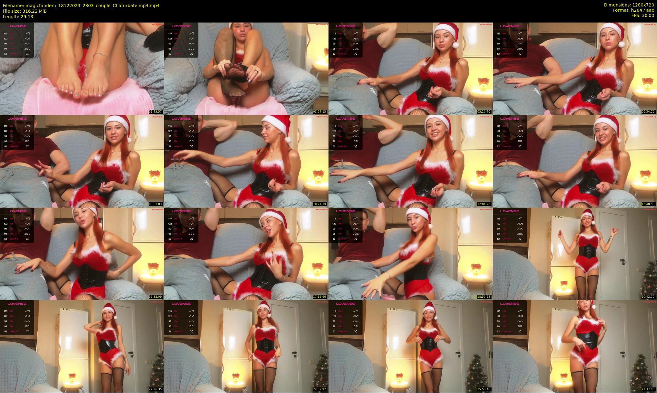 magictandem — 30 minute Chaturbate couple cam show recording, 720p, Dec 18, 2023