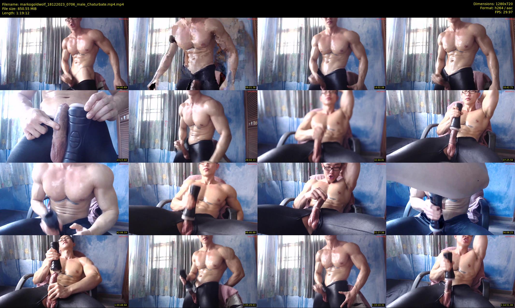 markogoldwolf — 80 minute Chaturbate male cam show recording, 720p, Dec 18, 2023