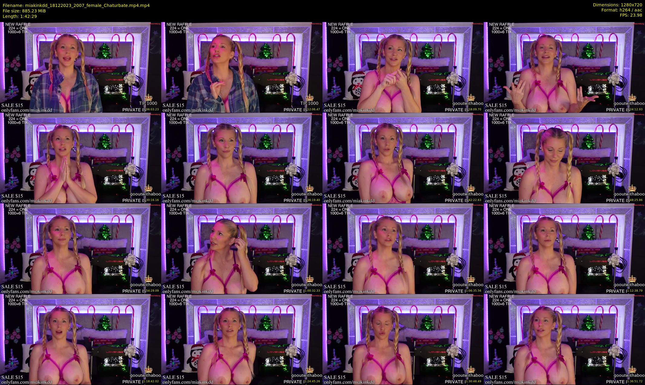 miakinkdd — 103 minute Chaturbate female cam show recording, 720p, Dec 18, 2023