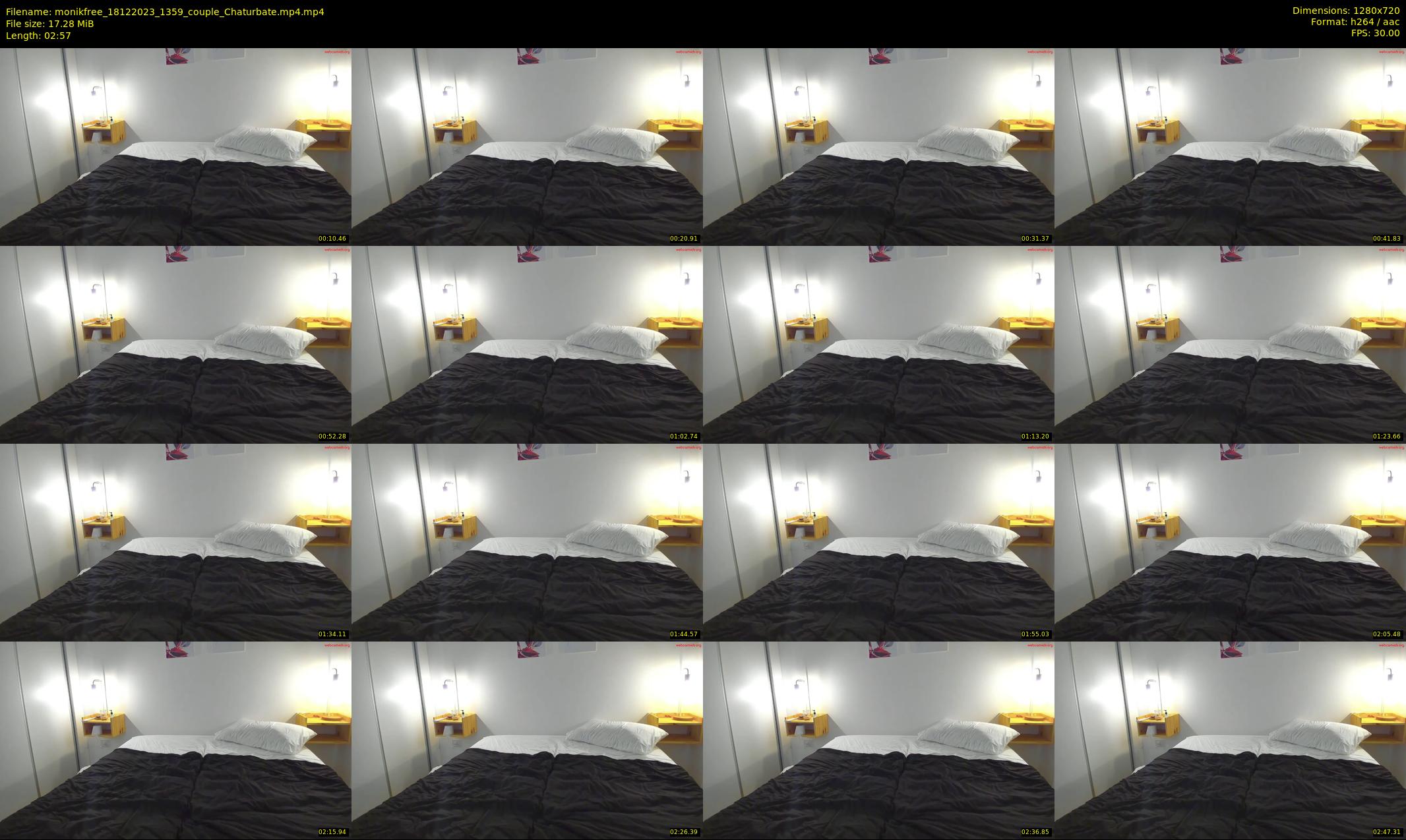 monikfree — 3 minute Chaturbate couple cam show recording, 720p, Dec 18, 2023