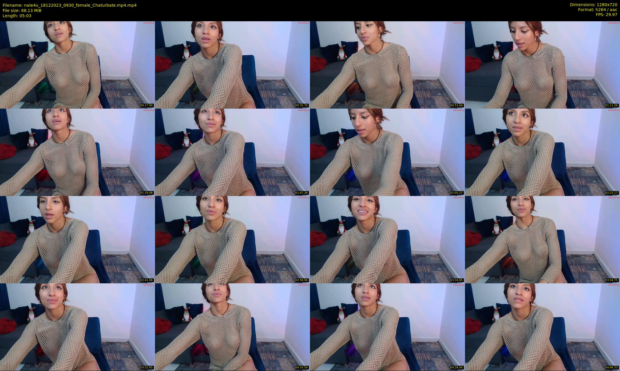 nale4u — 6 minute Chaturbate female cam show recording, 720p, Dec 18, 2023