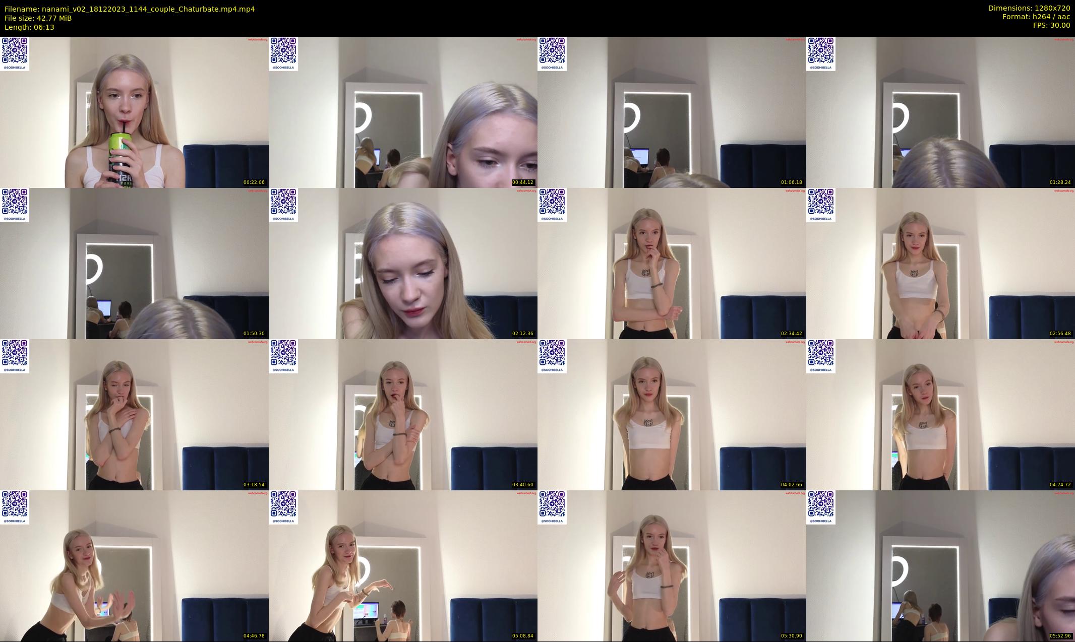 nanami_v02 — 7 minute Chaturbate couple cam show recording, 720p, Dec 18, 2023