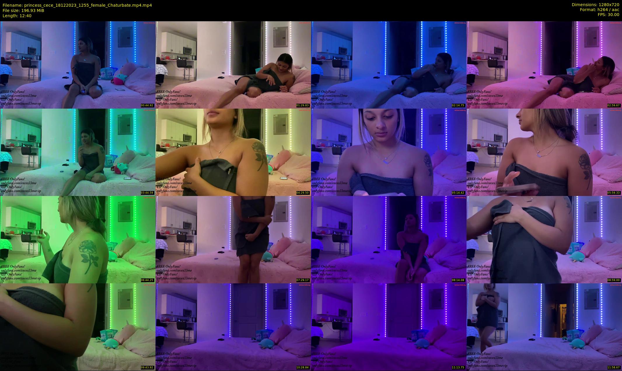 princess_cece — 13 minute Chaturbate female cam show recording, 720p, Dec 18, 2023