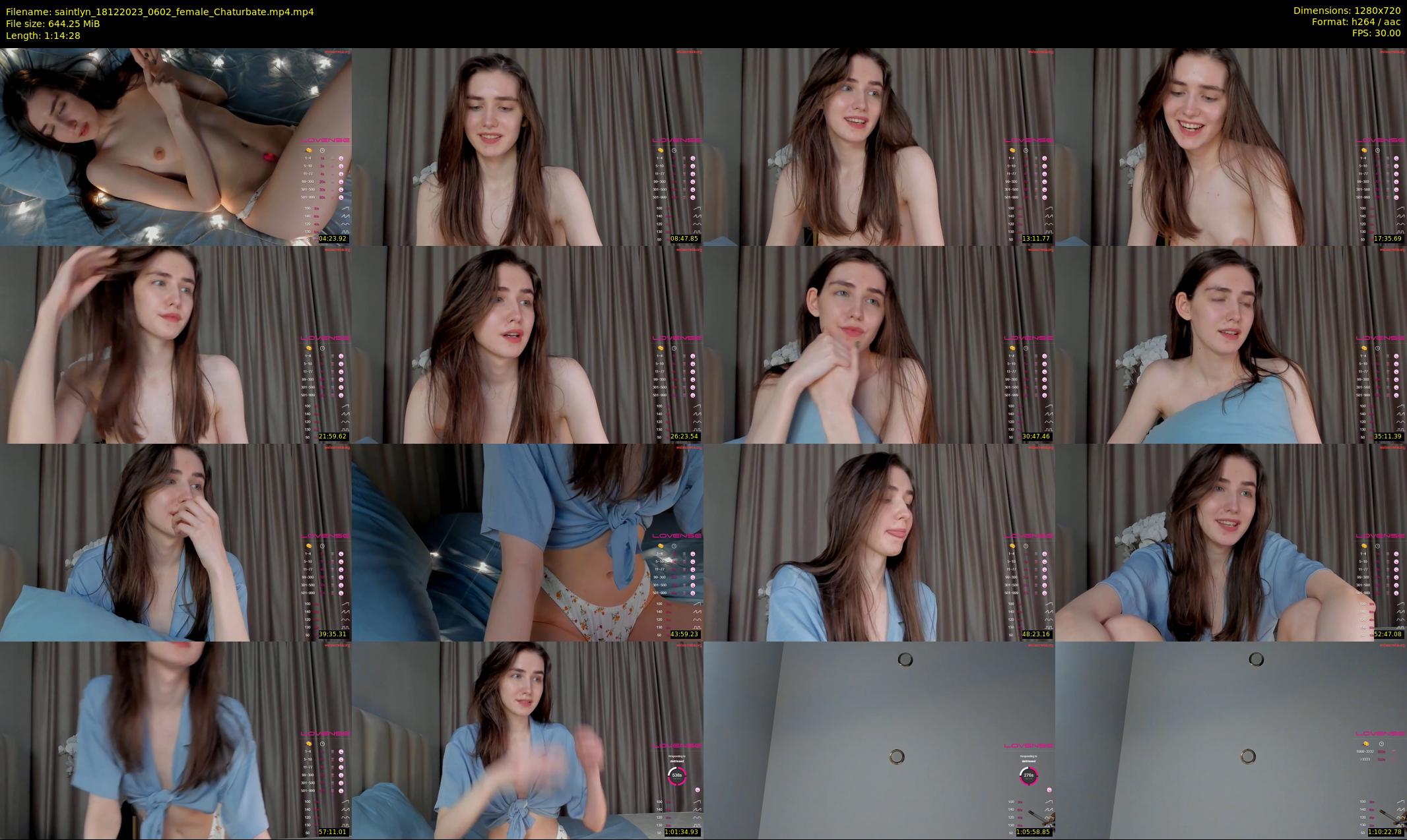 saintlyn — 75 minute Chaturbate female cam show recording, 720p, Dec 18, 2023
