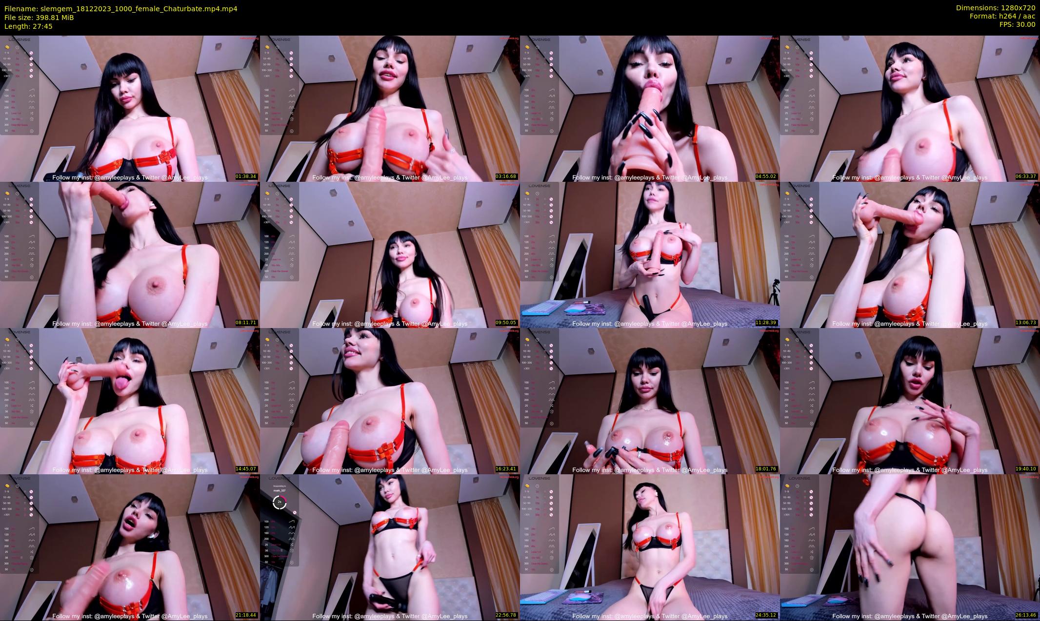 slemgem — 28 minute Chaturbate couple cam show recording, 720p, Dec 18, 2023