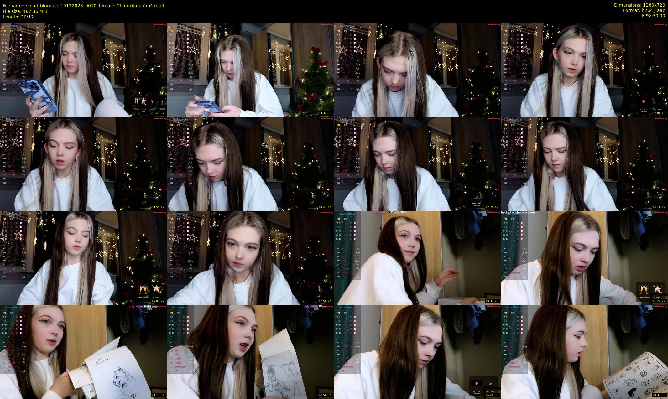 small_blondee — 31 minute Chaturbate female cam show recording, 720p, Dec 19, 2023