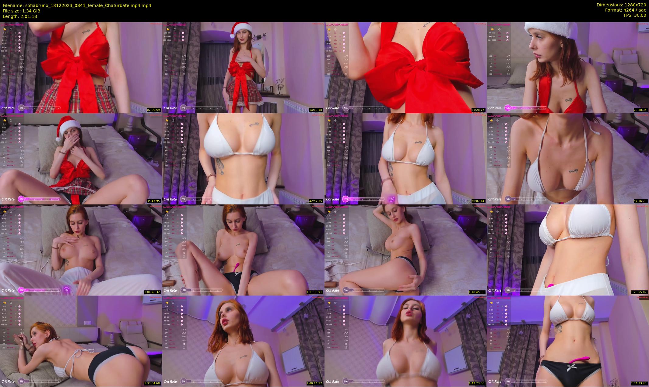 sofiabruno — 122 minute Chaturbate female cam show recording, 720p, Dec 18, 2023
