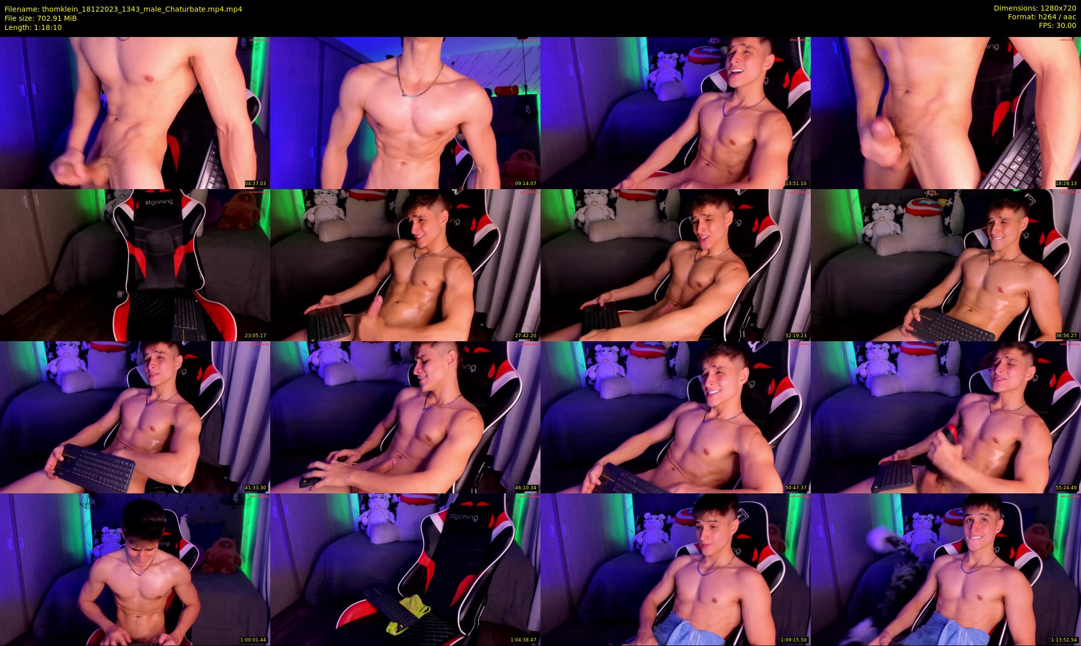thomklein — 79 minute Chaturbate male cam show recording, 720p, Dec 18, 2023