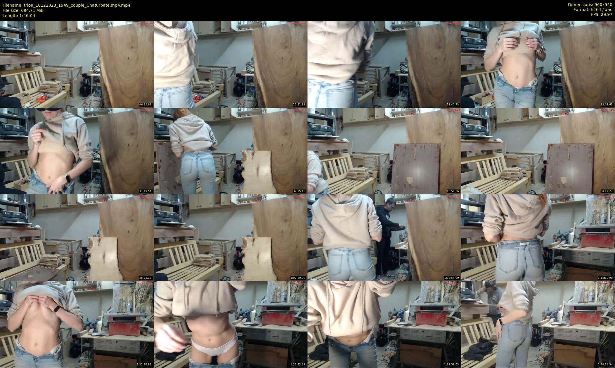 trioa — 107 minute Chaturbate couple cam show recording, 480p, Dec 18, 2023