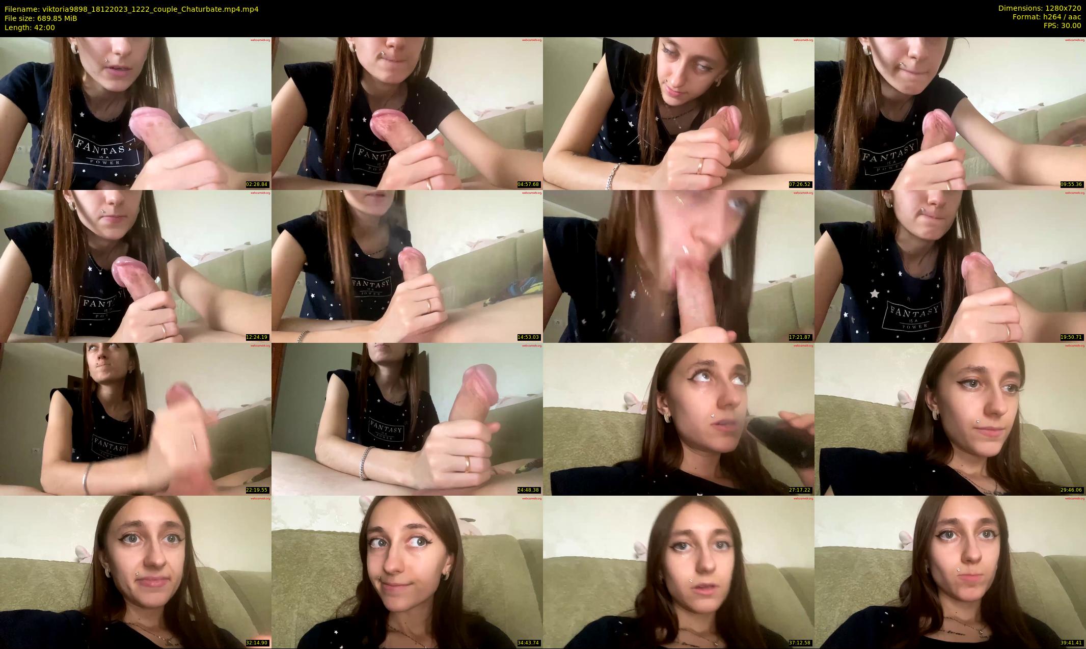 viktoria9898 — 42 minute Chaturbate couple cam show recording, 720p, Dec 18, 2023
