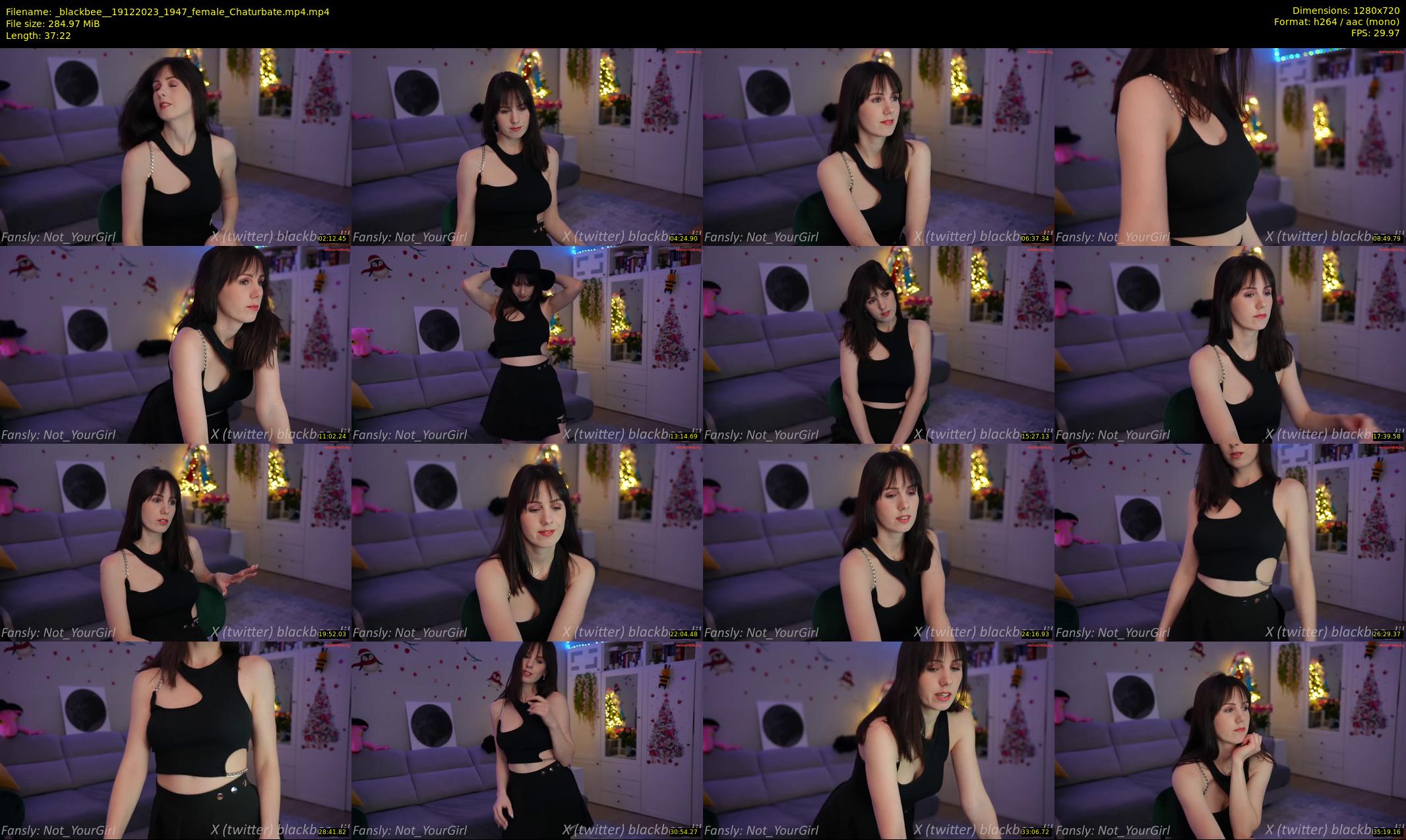 _blackbee_ — 38 minute Chaturbate female cam show recording, 720p, Dec 19, 2023