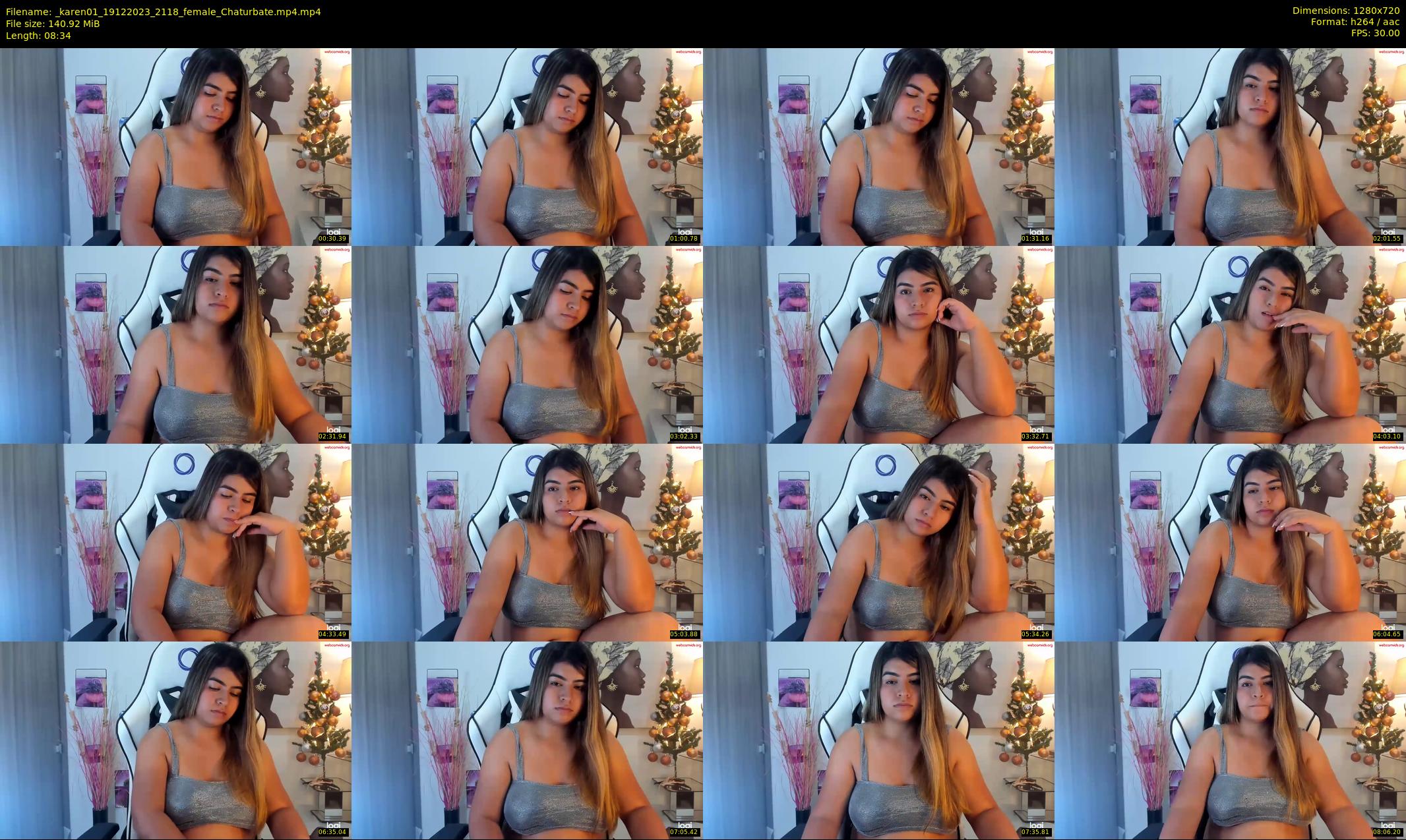 _karen01 — 9 minute Chaturbate female cam show recording, 720p, Dec 19, 2023