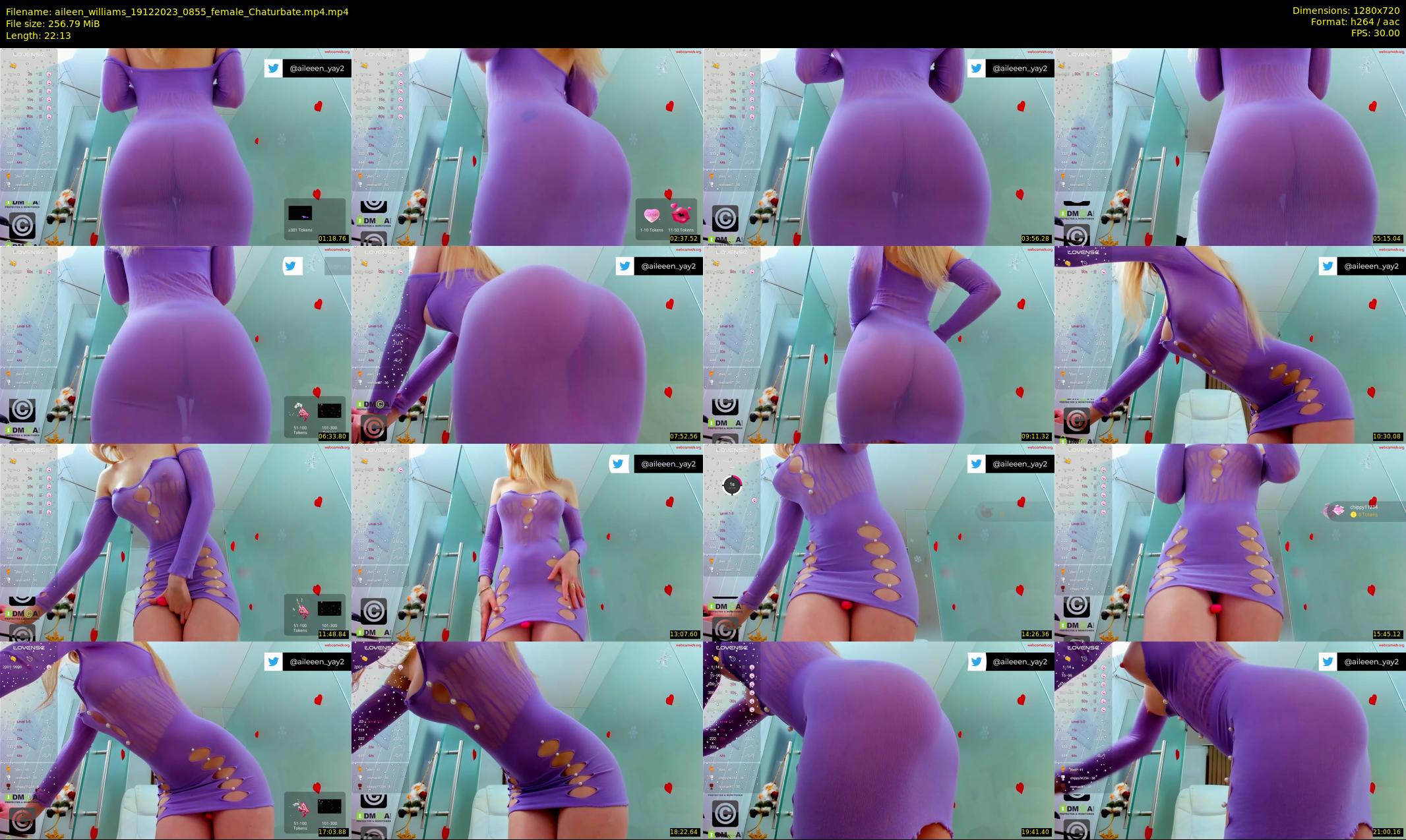 aileen_williams — 23 minute Chaturbate female cam show recording, 720p, Dec 19, 2023